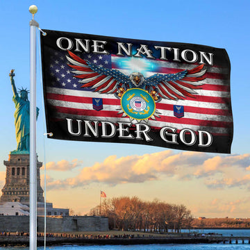 Unique Custom USCG Grommet Flag VPVC105105, Gift For Coast Guard Veteran, Gifts For Dad, For Husband, Best Gifts On Father's Day, Independence Day, Veterans Day.