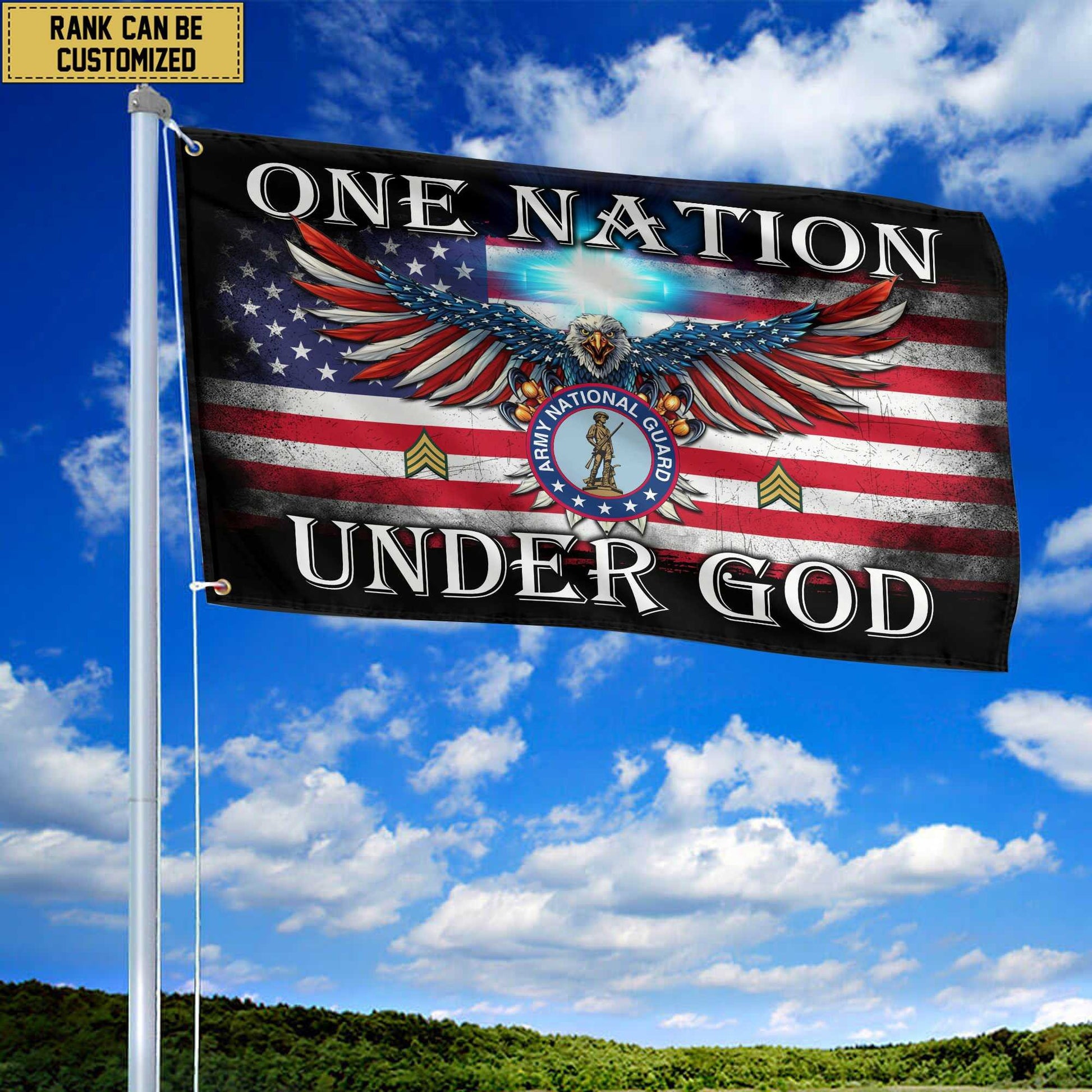 Unique Custom Army National Guard Grommet Flag VPVC105108, Gift For Army National Guard Veteran, Gifts For Dad, For Husband, Best Gifts On Father's Day, Independence Day, Veterans Day.