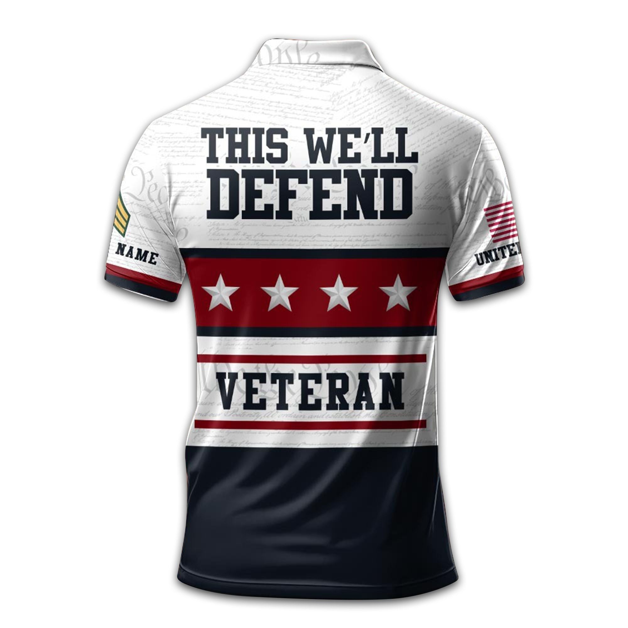 Premium Custom US Army Polo Shirt VPVC213201, Gifts For Army Veteran, Gifts For Dad, For Husband, Best Gifts On Father's Day, Armed Forces Day, Independence Day, Veterans Day.
