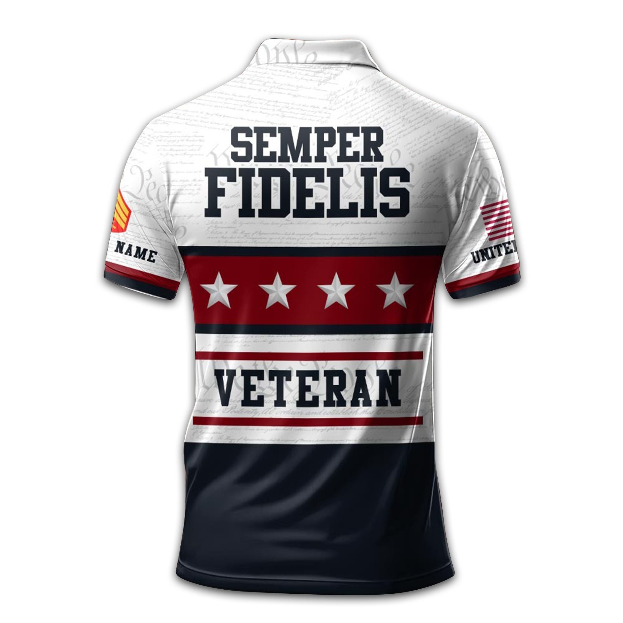 Premium Custom USMC Polo Shirt VPVC213203, Gifts For Marine Veteran, Gifts For Dad, For Husband, Best Gifts On Father's Day, Armed Forces Day, Independence Day, Veterans Day.