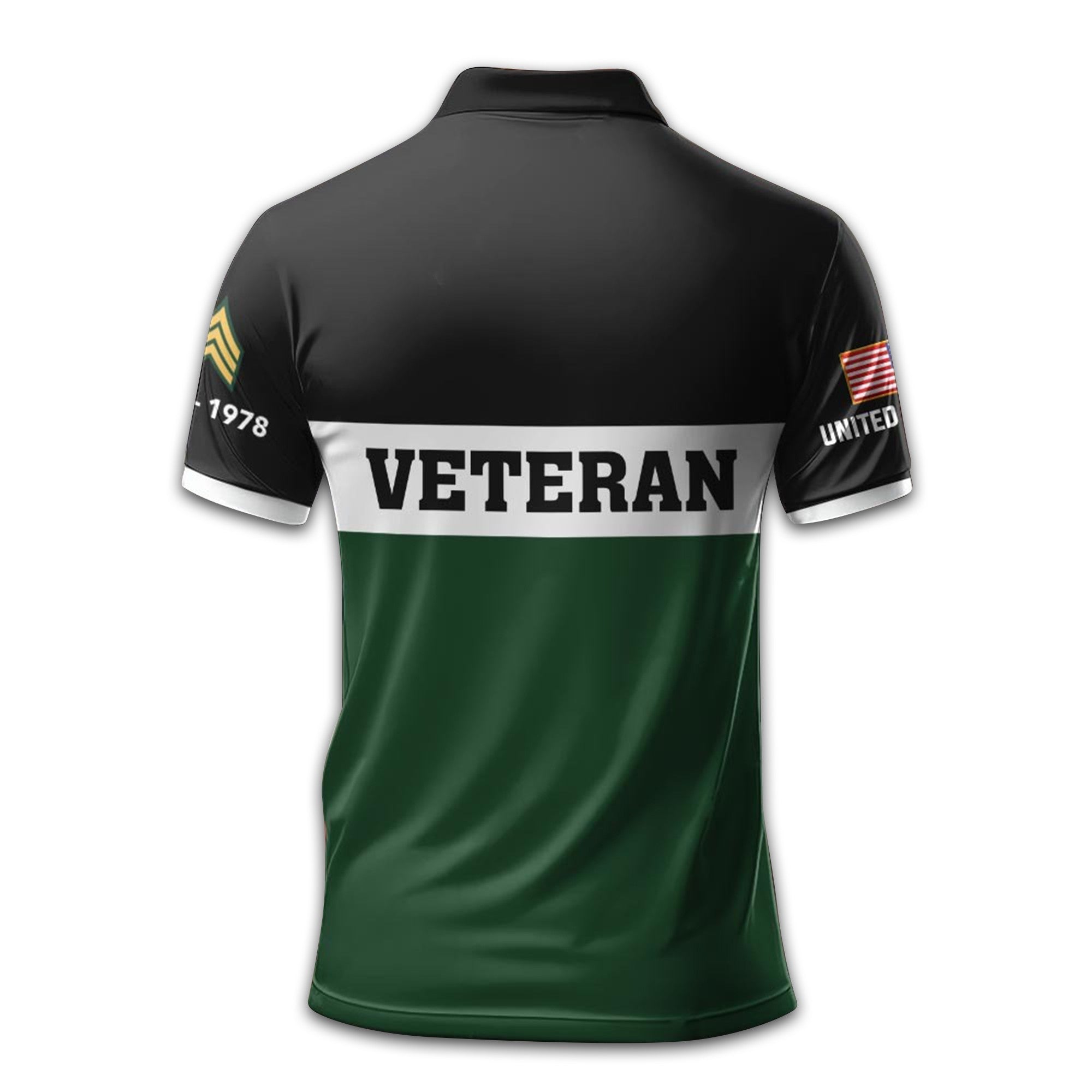 US Army Custom Polo Shirt VPVC213401, Gifts For Army Veteran, Best Gifts On Father's Day, Armed Forces Day, Independence Day, Veterans Day.