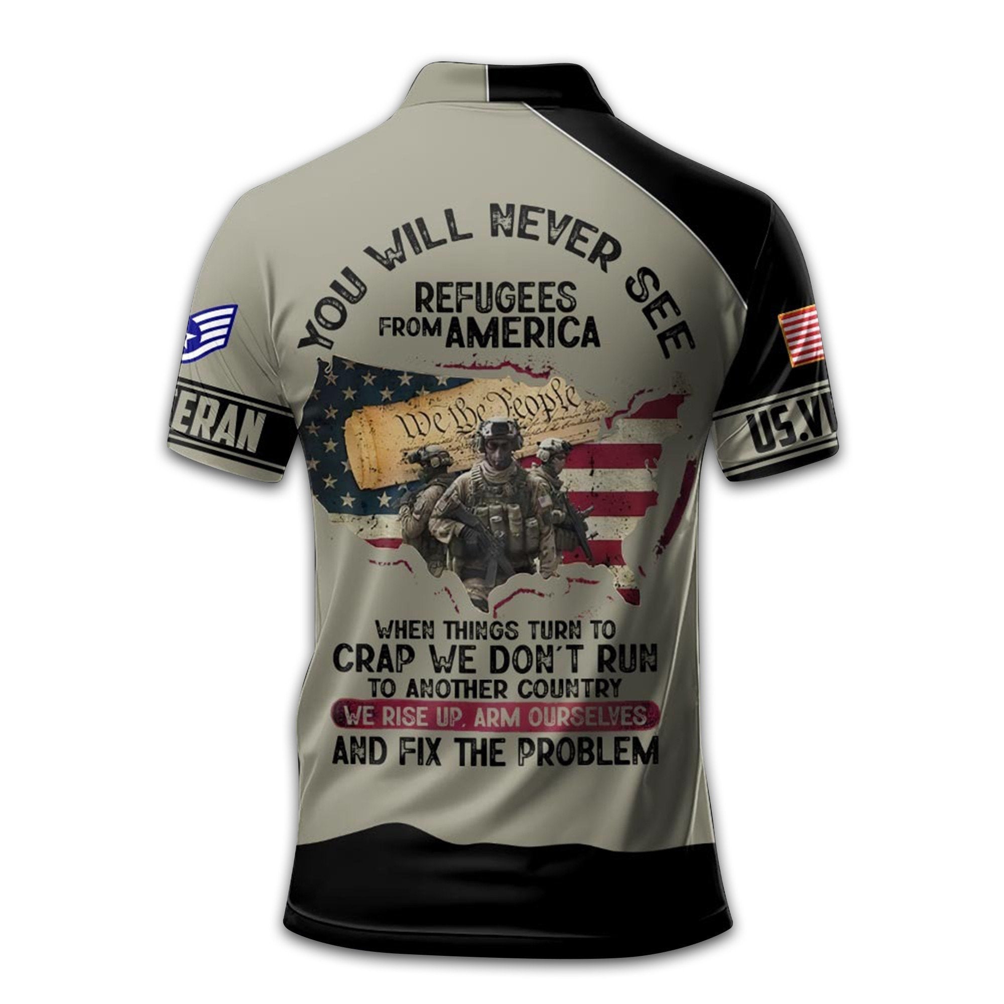 Unique Custom Name, Rank USAF Polo Shirt VPVC213809, Gifts For Air Force Veteran, Gifts For Dad, For Husband, Best Gifts On Father's Day, Independence Day, Veterans Day.
