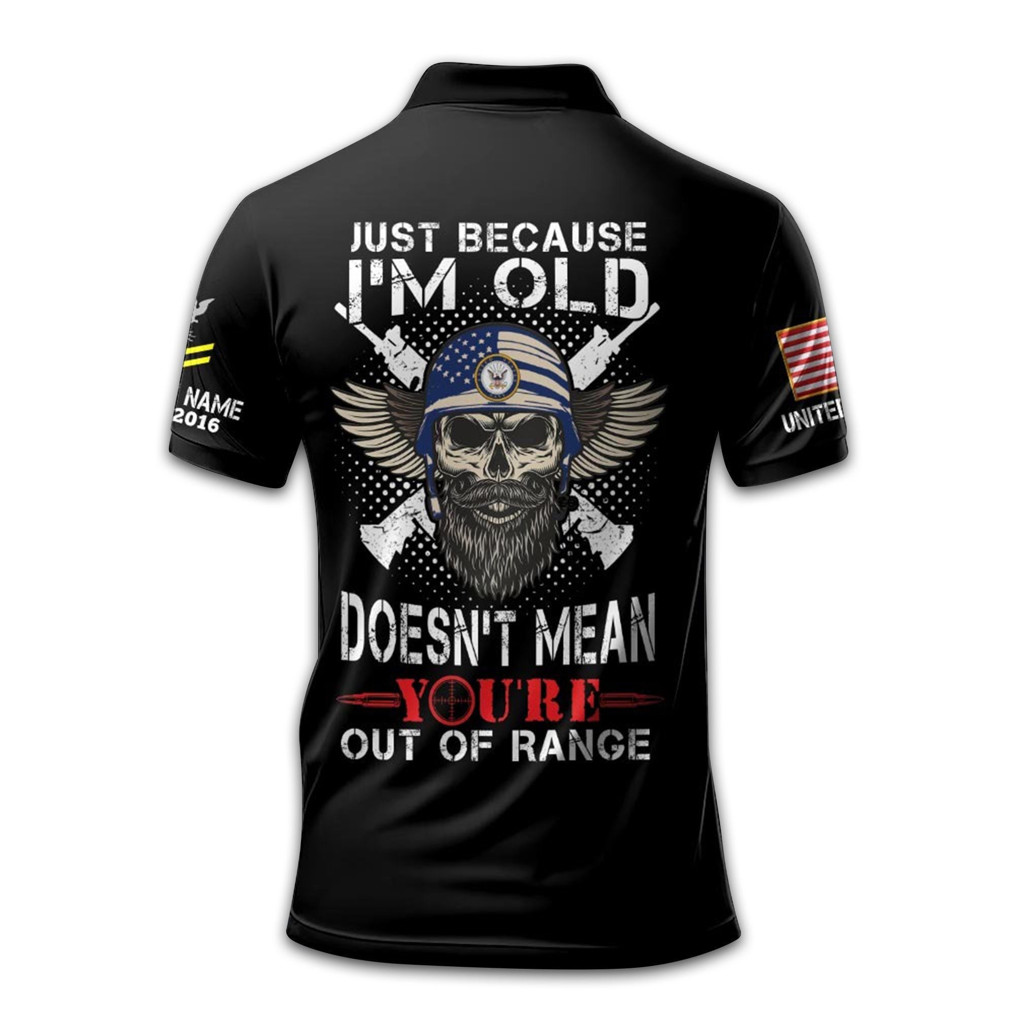 Premium Custom US Navy Polo Shirt VPVC213907, Gifts For Navy Veteran, Gifts For Dad, For Husband, Best Gifts On Father's Day, Armed Forces Day, Independence Day, Veterans Day.