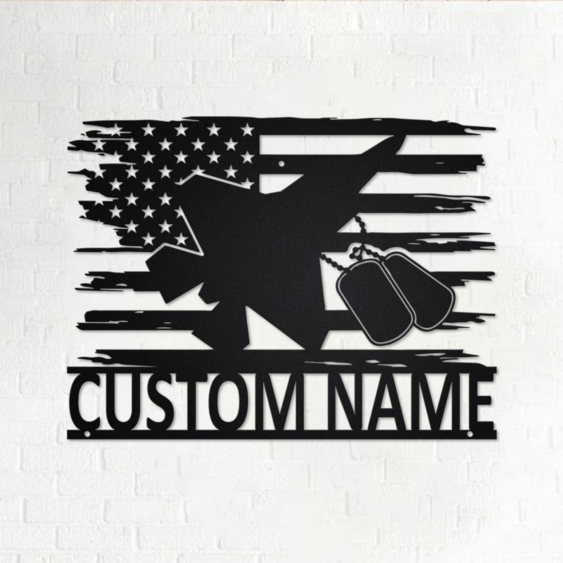 Premium Custom US Veteran Metal Signs VPVC901006, Gift For US Veteran, Home Decor Veterans Day Gift, Gifts For Dad, For Husband, Best Gifts On Father's Day, Armed Forces Day, Independence Day