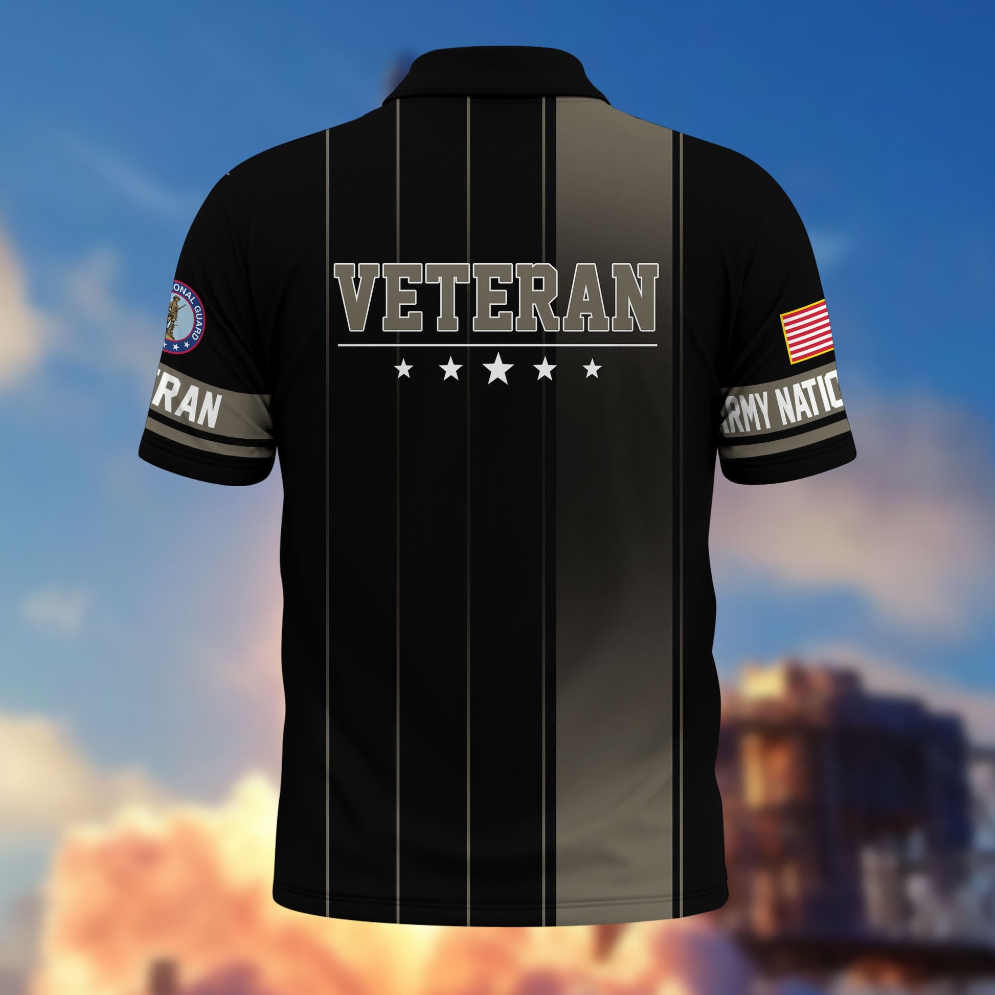 Premium US Veterans Polo Shirt BPHN080311, Gifts For US Veterans, Gifts On Father's Day, Independence Day, Armed Forces Day, Veterans Day.