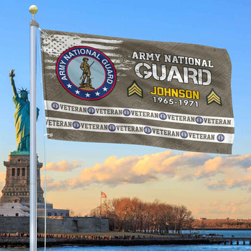 Premium Custom US Army National Guard Grommet Flag VPVC109208, Gifts For Army National Guard Veteran, Best Gifts On Father's Day, Armed Forces Day, Independence Day, Veterans Day.