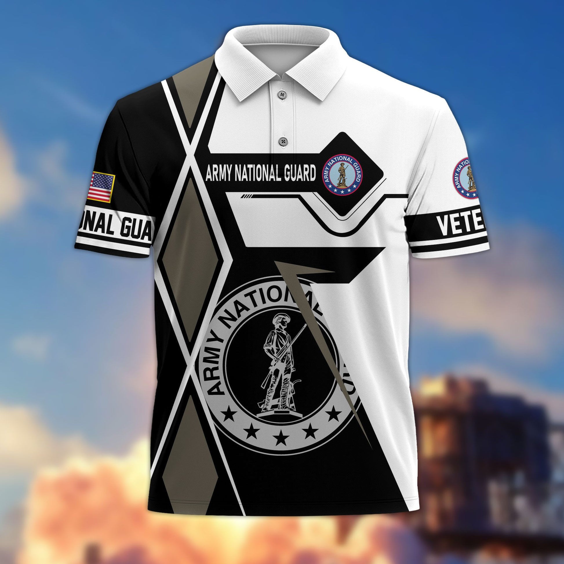 Premium US Veterans Polo Shirt BPHN110311, Gifts For US Veterans, Gifts For Dad, For Husband, Best Gifts On Father's Day, Armed Forces Day, Independence Day, Veterans Day.