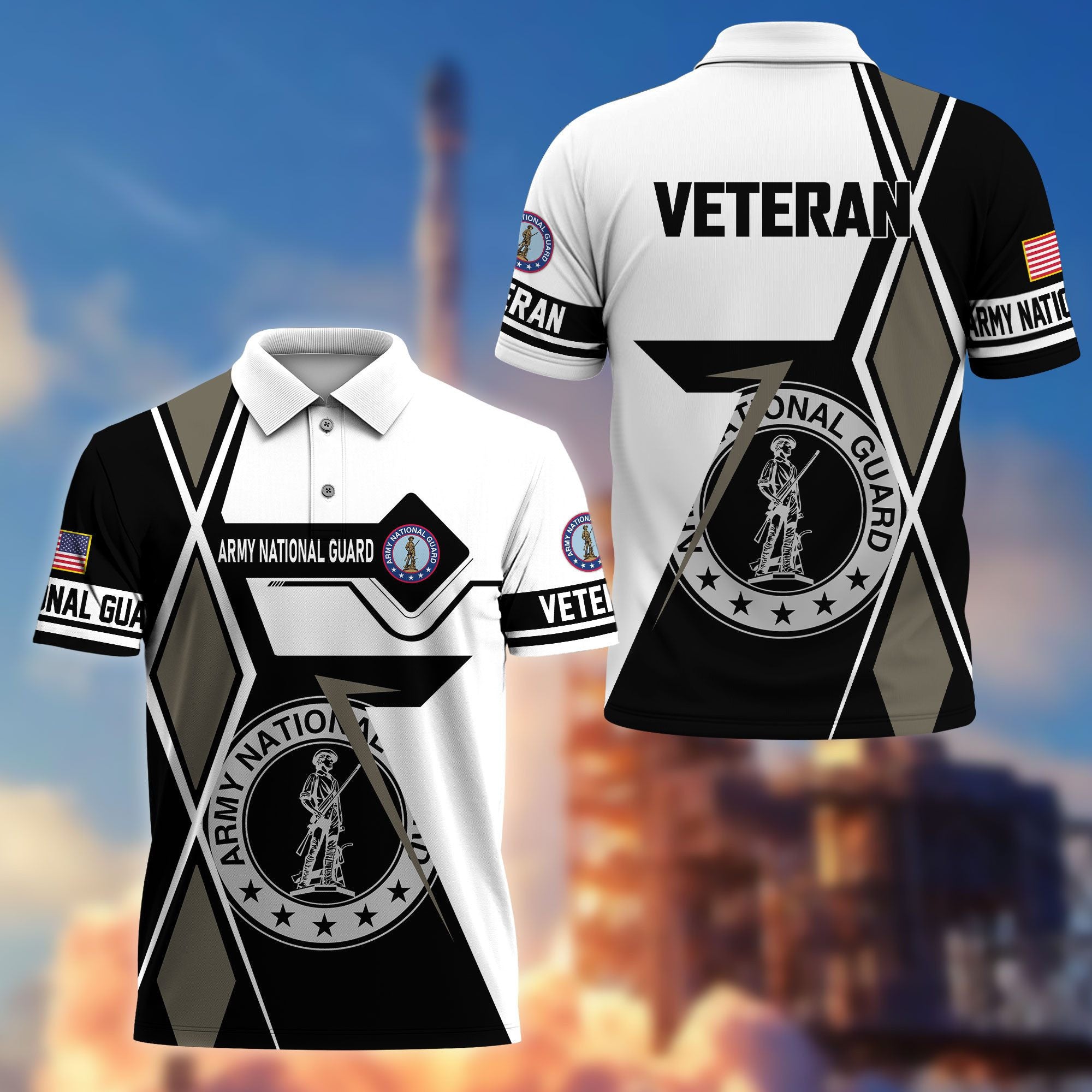 Premium US Veterans Polo Shirt BPHN110311, Gifts For US Veterans, Gifts For Dad, For Husband, Best Gifts On Father's Day, Armed Forces Day, Independence Day, Veterans Day.
