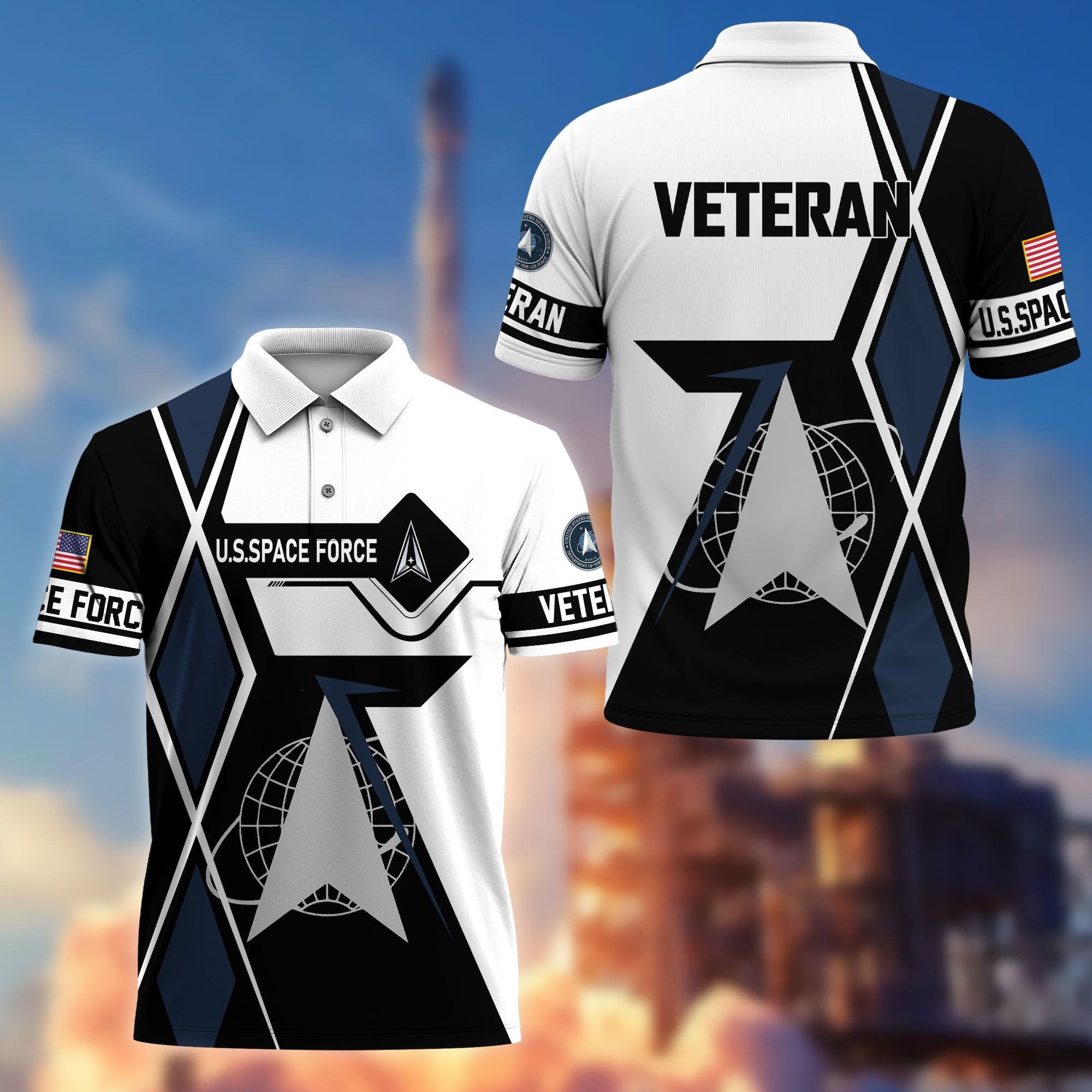 Premium US Veterans Polo Shirt BPHN110311, Gifts For US Veterans, Gifts For Dad, For Husband, Best Gifts On Father's Day, Armed Forces Day, Independence Day, Veterans Day.