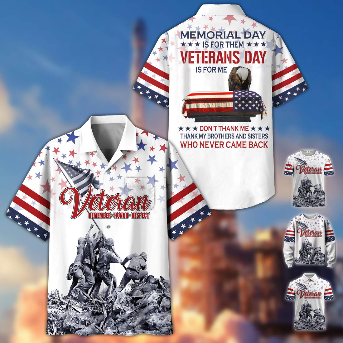 Premium US Veterans Collection BPVC060301, Memorial Day Is For Them Veterans Day Is For Me, Gifts For US Veterans, Best Gifts On Memorial Day, Father's Day, Independence Day, Armed Forces Day, Veterans Day.
