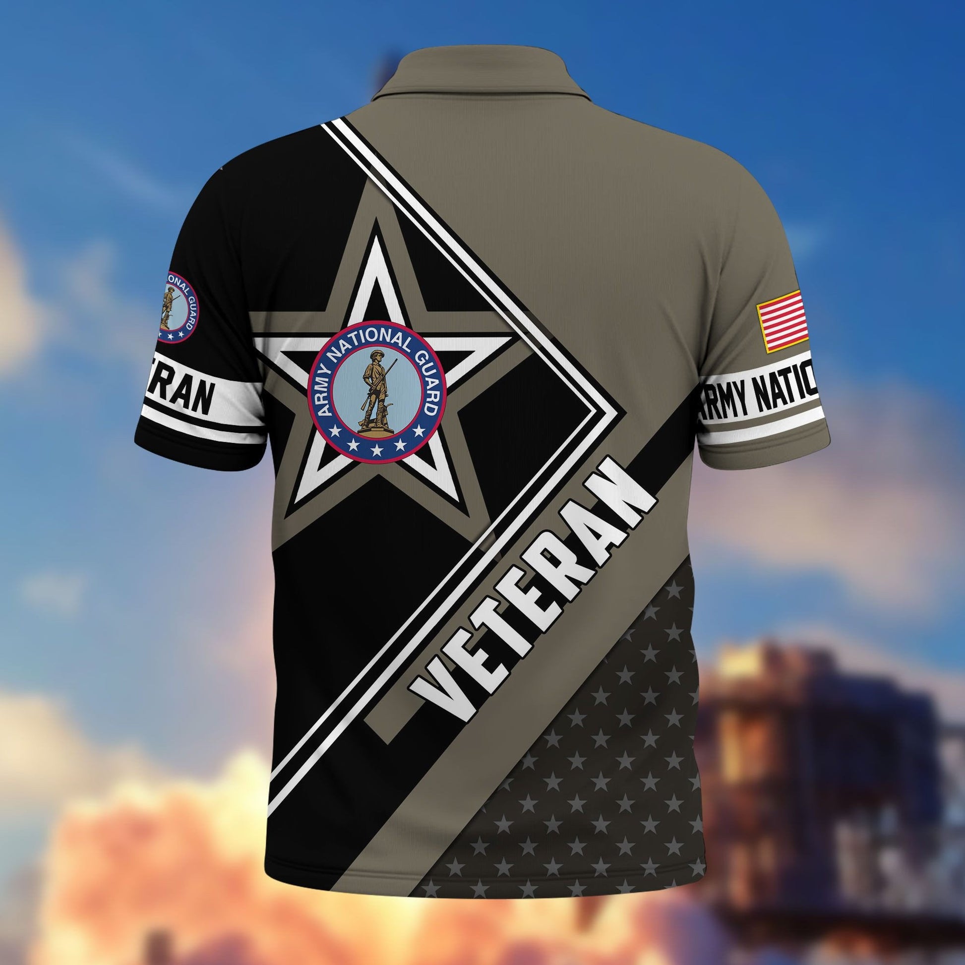 Premium US Veterans Polo Shirt BPHN120311, Gifts For US Veterans, Gifts For Dad, For Husband, Best Gifts On Father's Day, Armed Forces Day, Independence Day, Veterans Day.