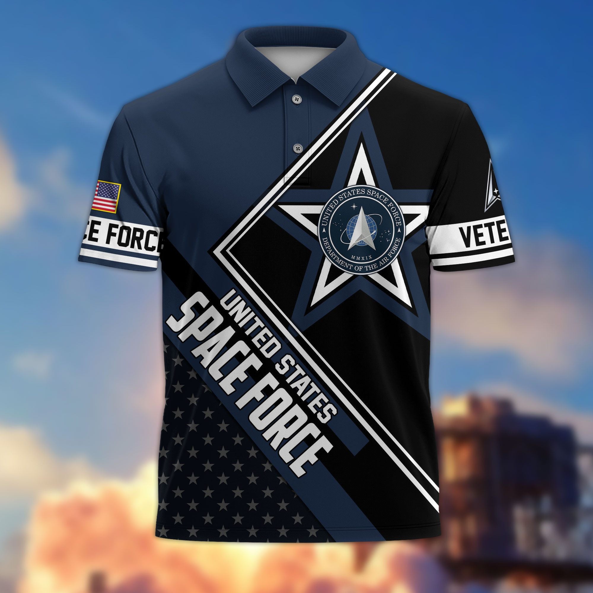 Premium US Veterans Polo Shirt BPHN120311, Gifts For US Veterans, Gifts For Dad, For Husband, Best Gifts On Father's Day, Armed Forces Day, Independence Day, Veterans Day.