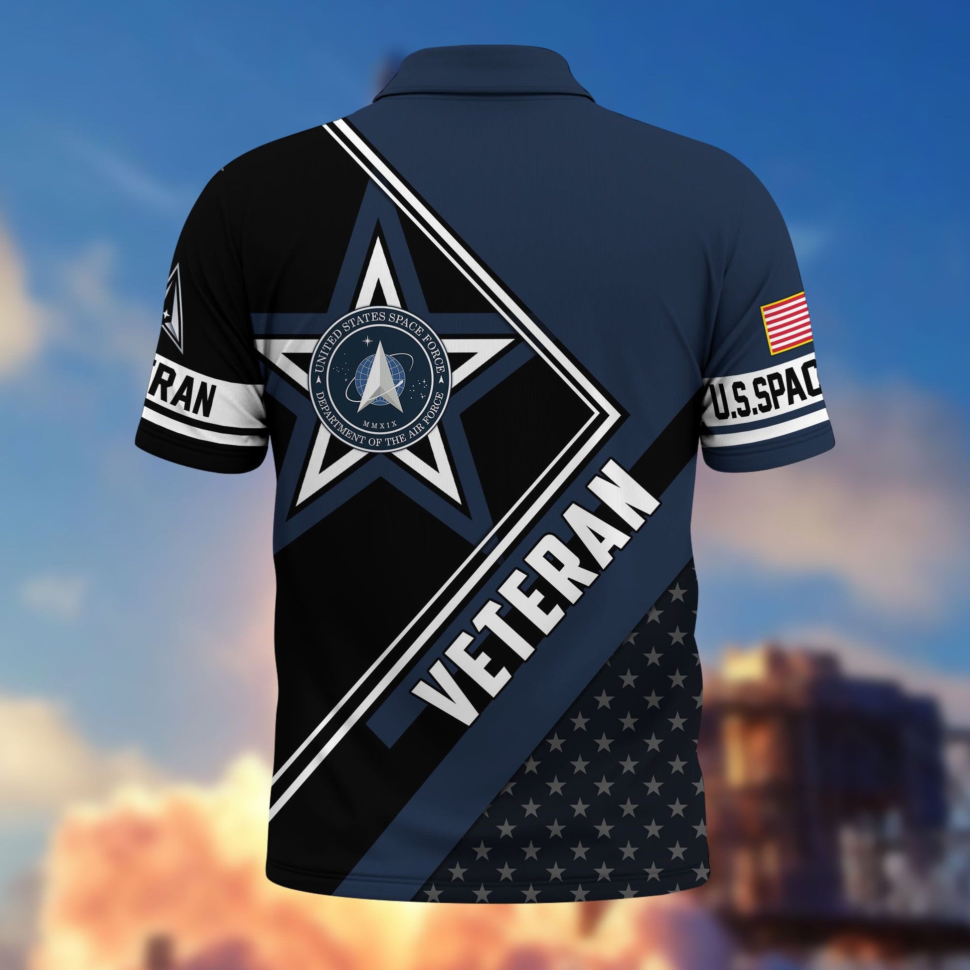 Premium US Veterans Polo Shirt BPHN120311, Gifts For US Veterans, Gifts For Dad, For Husband, Best Gifts On Father's Day, Armed Forces Day, Independence Day, Veterans Day.