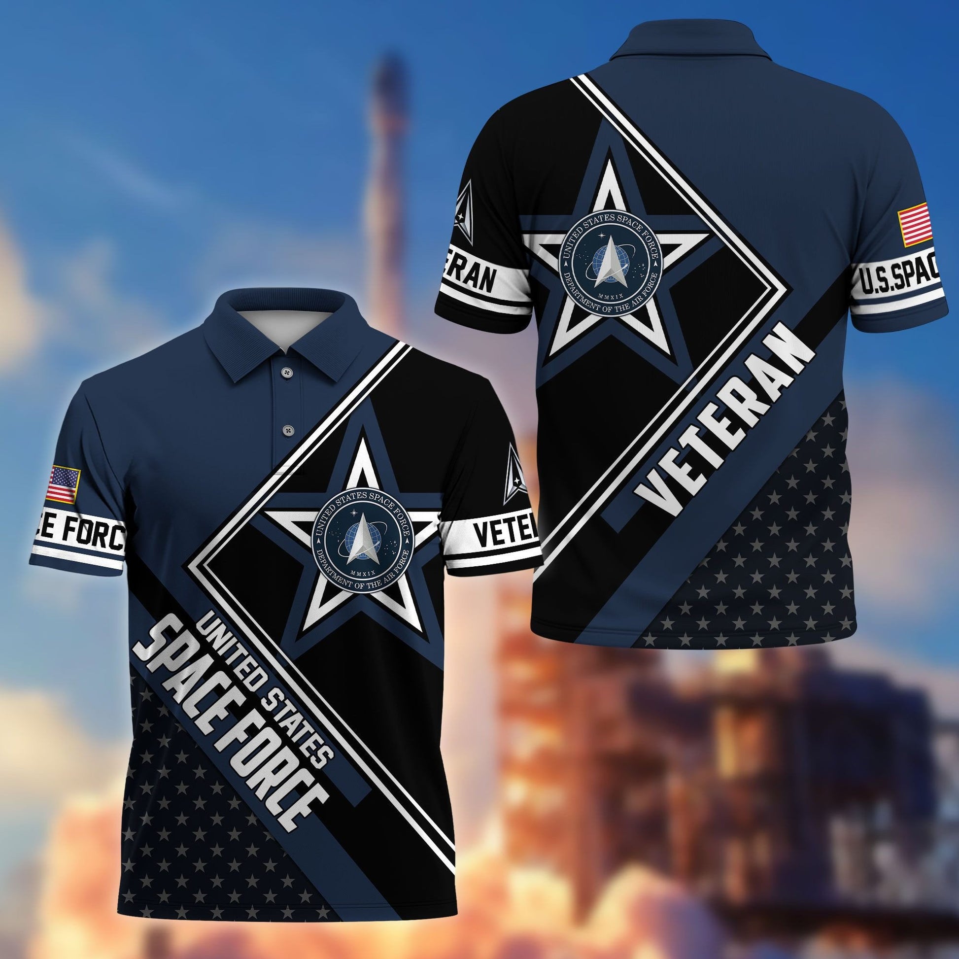 Premium US Veterans Polo Shirt BPHN120311, Gifts For US Veterans, Gifts For Dad, For Husband, Best Gifts On Father's Day, Armed Forces Day, Independence Day, Veterans Day.
