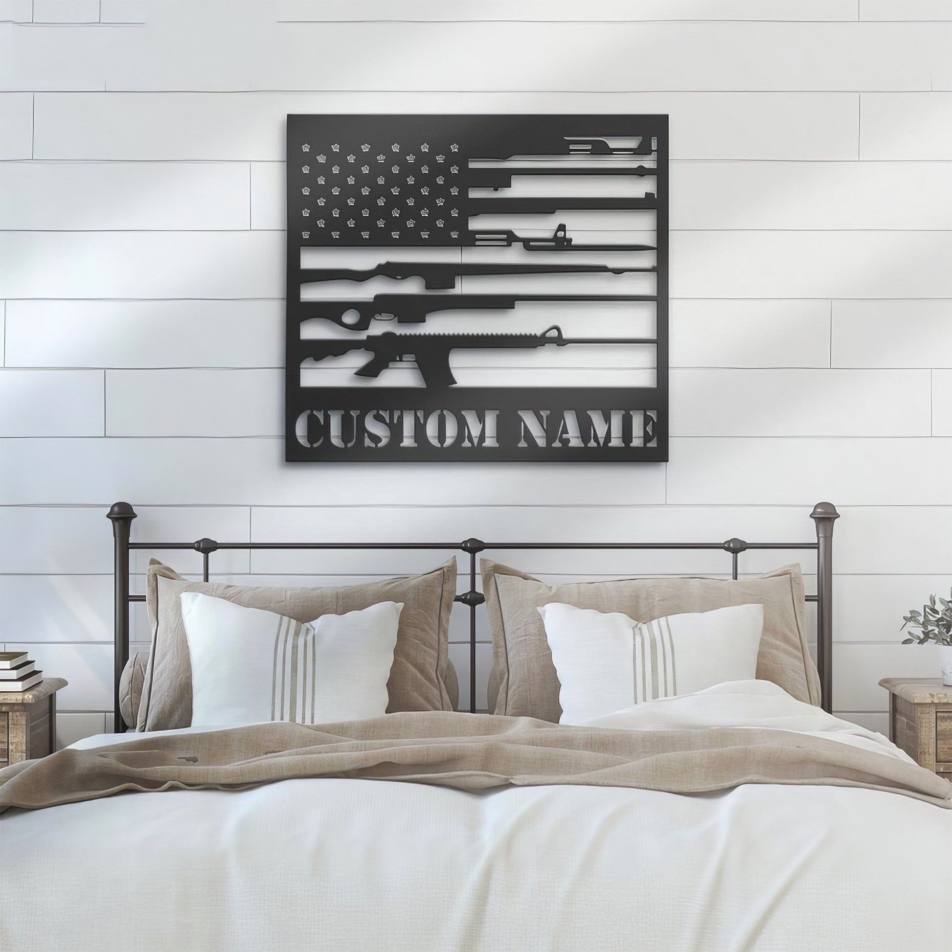 Premium Custom US Veteran Metal Signs VPVC901085, Gifts For US Veterans