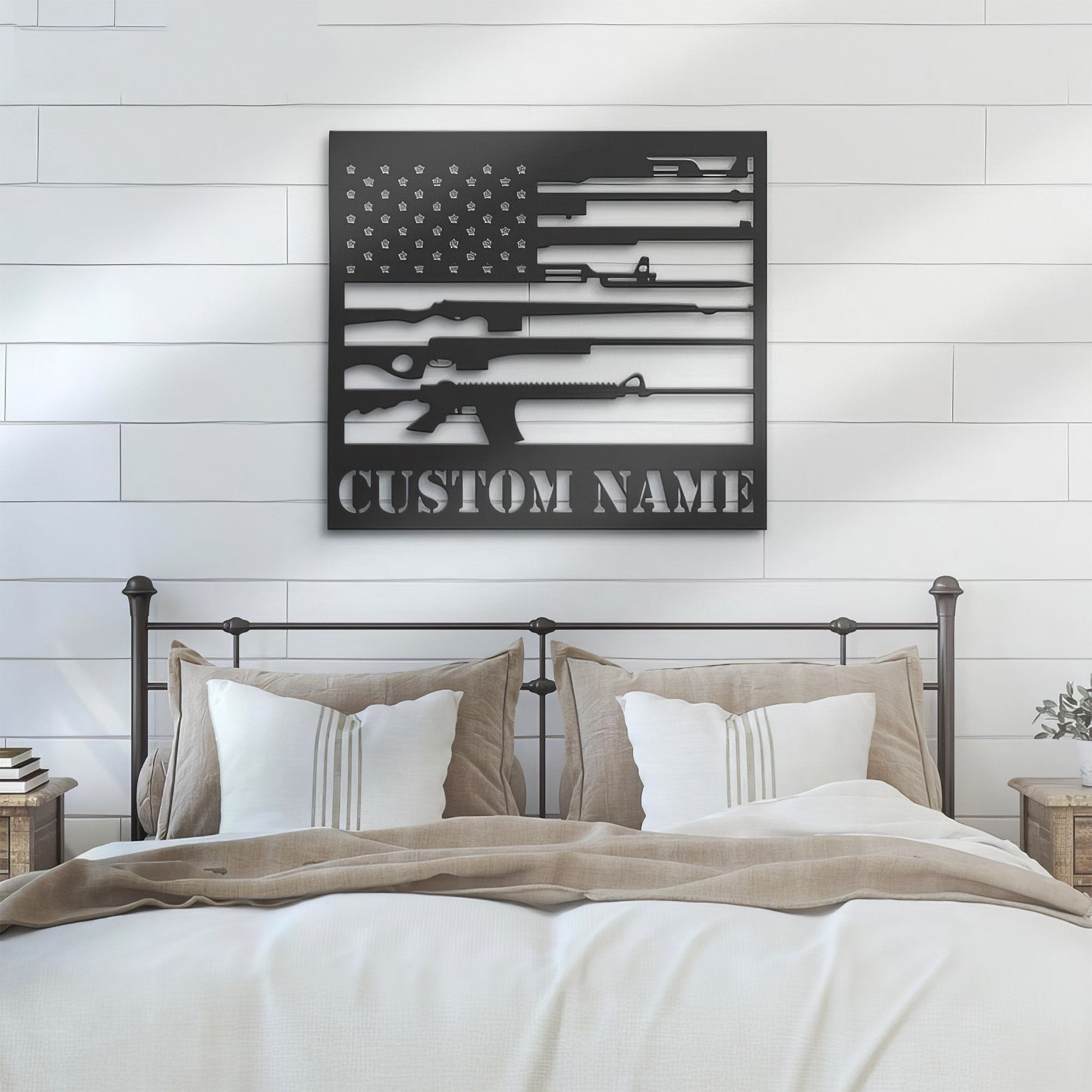 Premium Custom US Veteran Metal Signs VPVC901085, Gifts For US Veterans