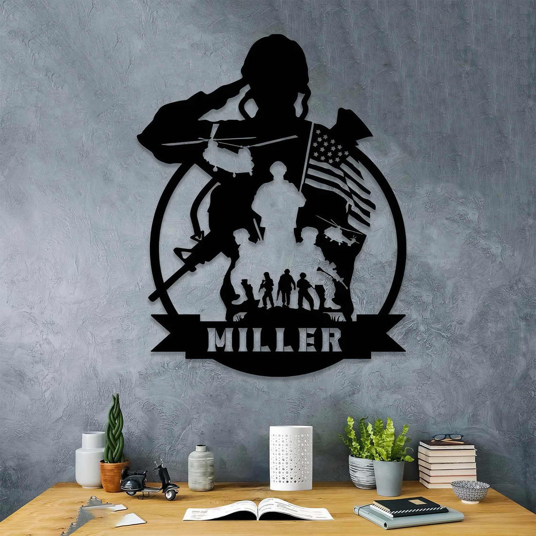 Premium Custom US Veteran Metal Signs VPVC901101, Gifts For US Veterans, Soldiers Veteran Sign Metal, Custom Military Metal Art, Wall Decor, Veterans Day Gift For Proud Soldiers