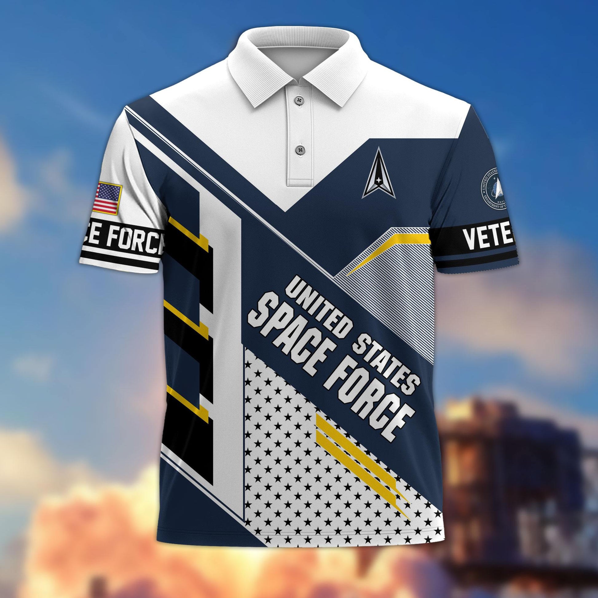 Premium US Veterans Polo Shirt BPHN140311, Gifts For US Veterans, Best Gifts On Father's Day, Armed Forces Day, Independence Day, Veterans Day.