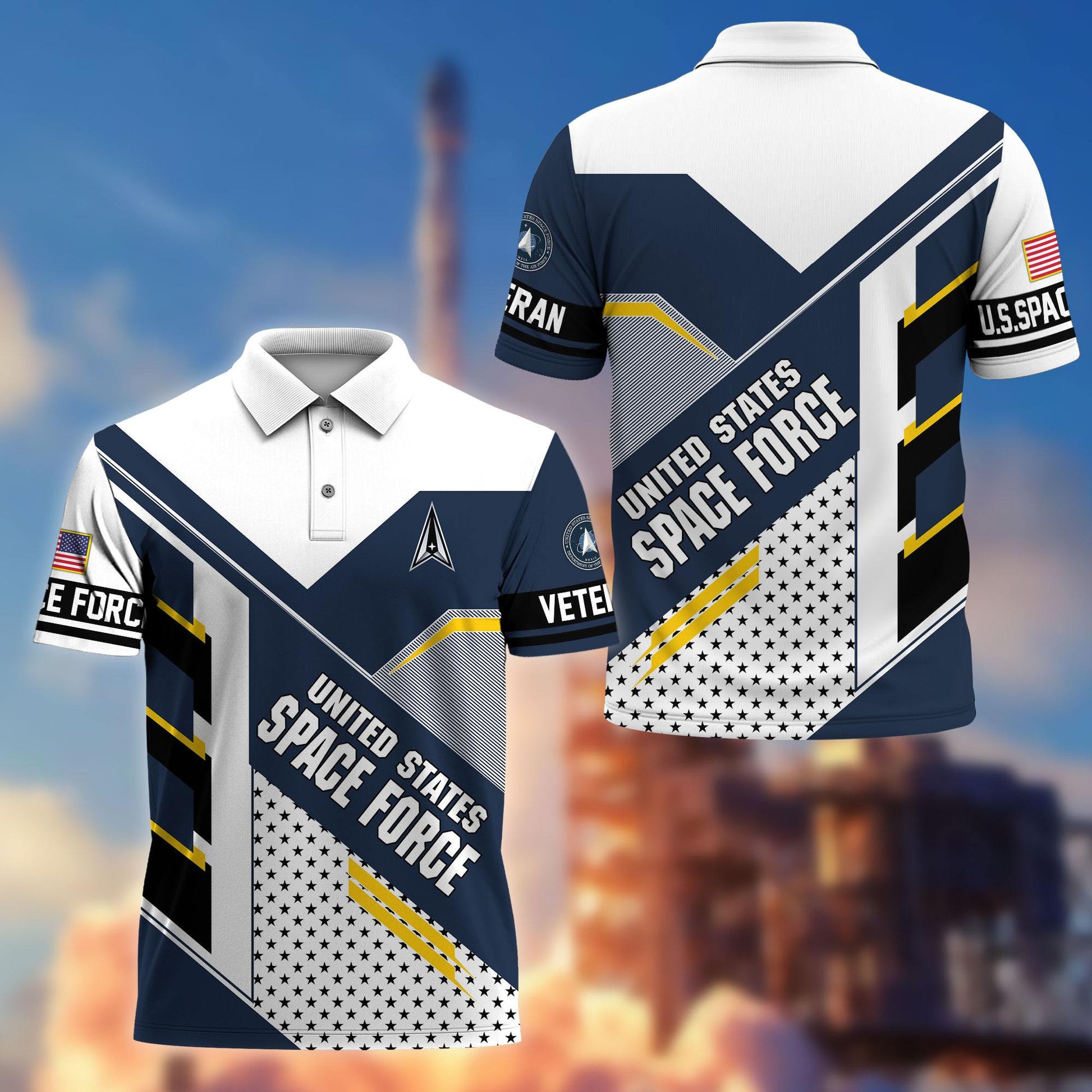 Premium US Veterans Polo Shirt BPHN140311, Gifts For US Veterans, Best Gifts On Father's Day, Armed Forces Day, Independence Day, Veterans Day.
