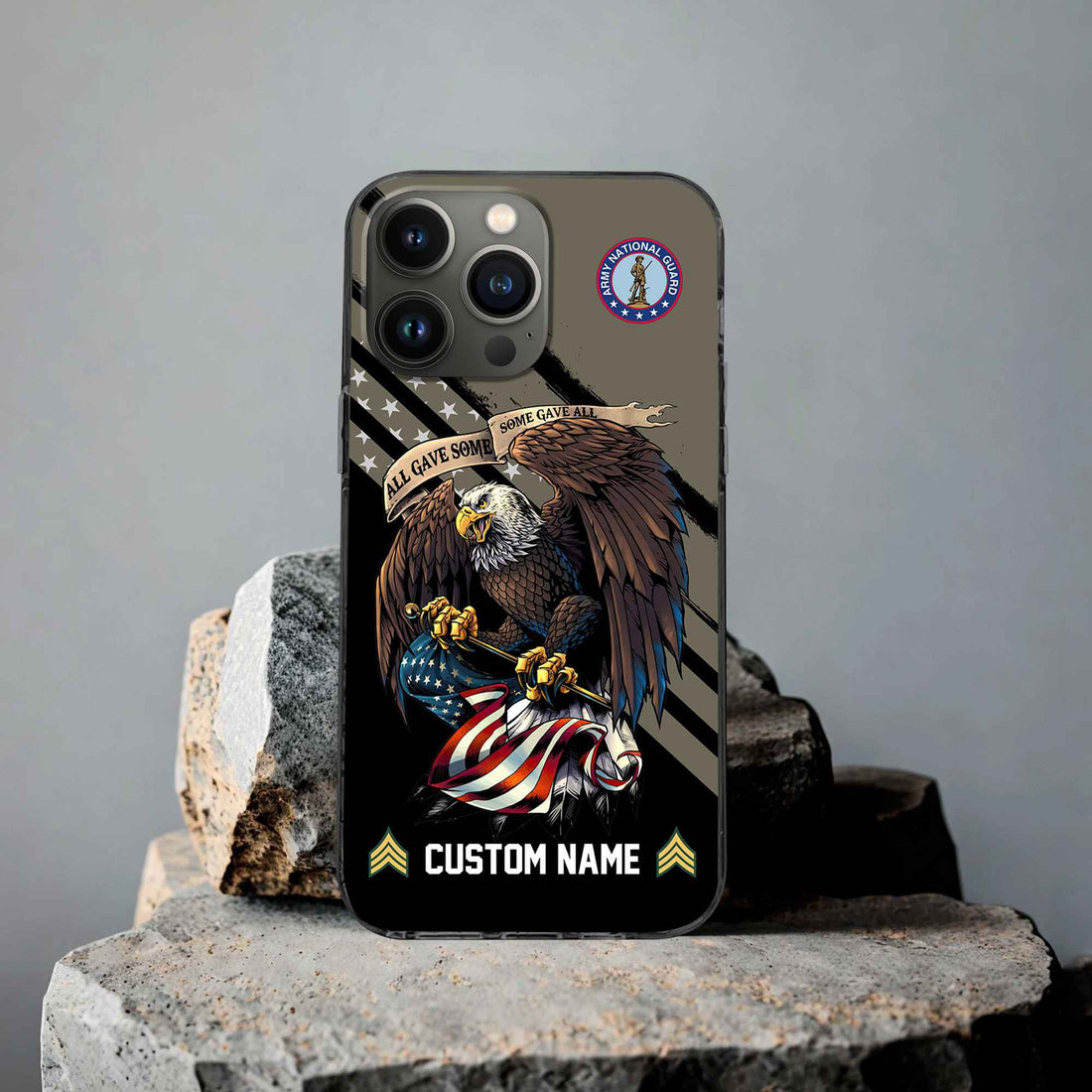 Premium Custom US Army National Guard Phone Case VPVC502308, Gifts For Army National Guard Veteran, Best Gifts On Father's Day, Armed Forces Day, Independence Day, Veterans Day.