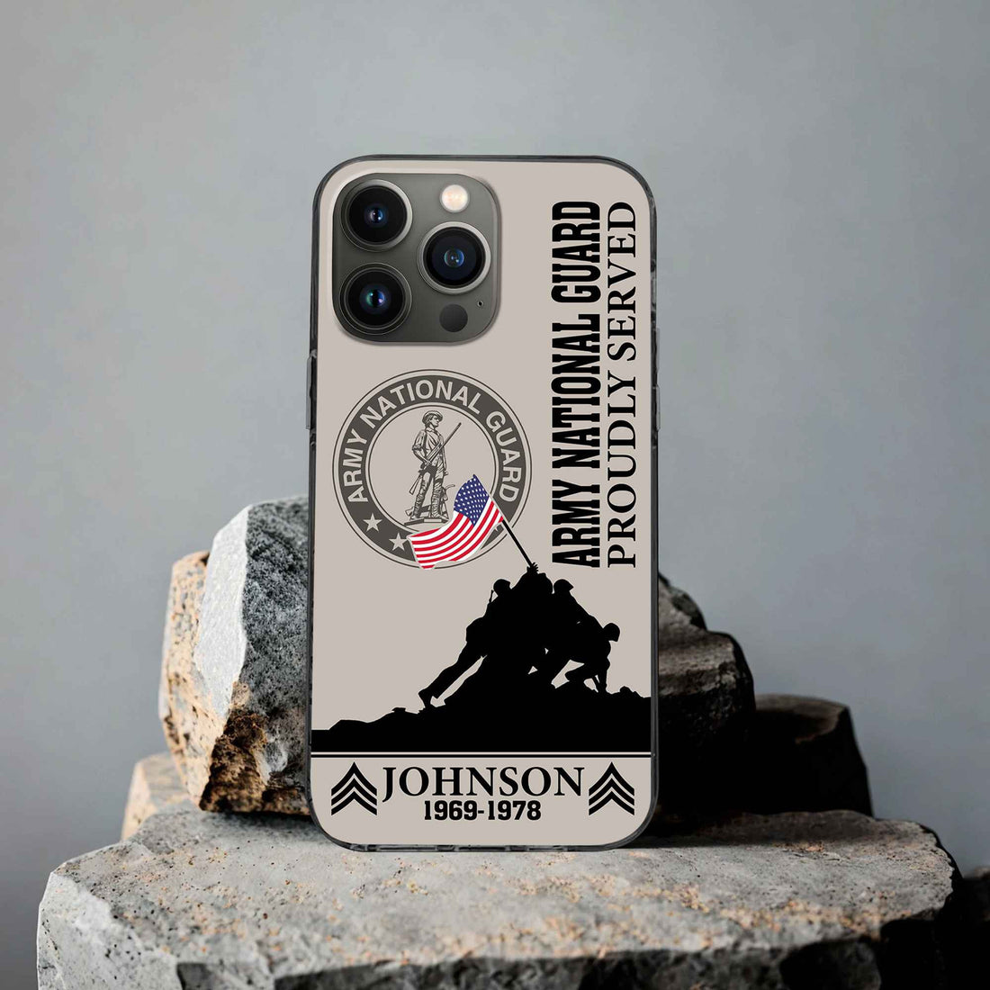 Premium Custom US Army National Guard Phone Case VPVC502608, Gifts For Army National Guard Veteran, Gifts For Dad, For Husband, Best Gifts On Father's Day, Armed Forces Day, Independence Day, Veterans Day.