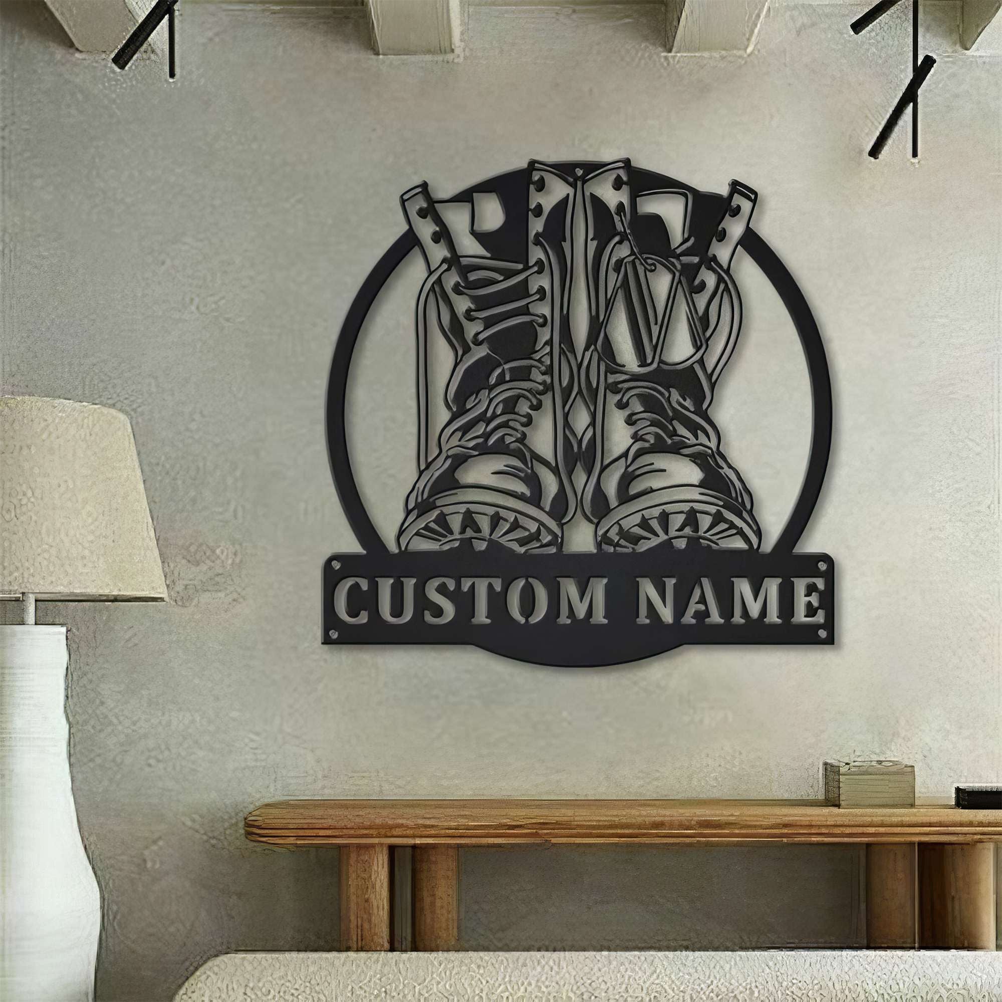 Premium Custom US Veteran Metal Signs VPVC901118, Gifts For US Veteran