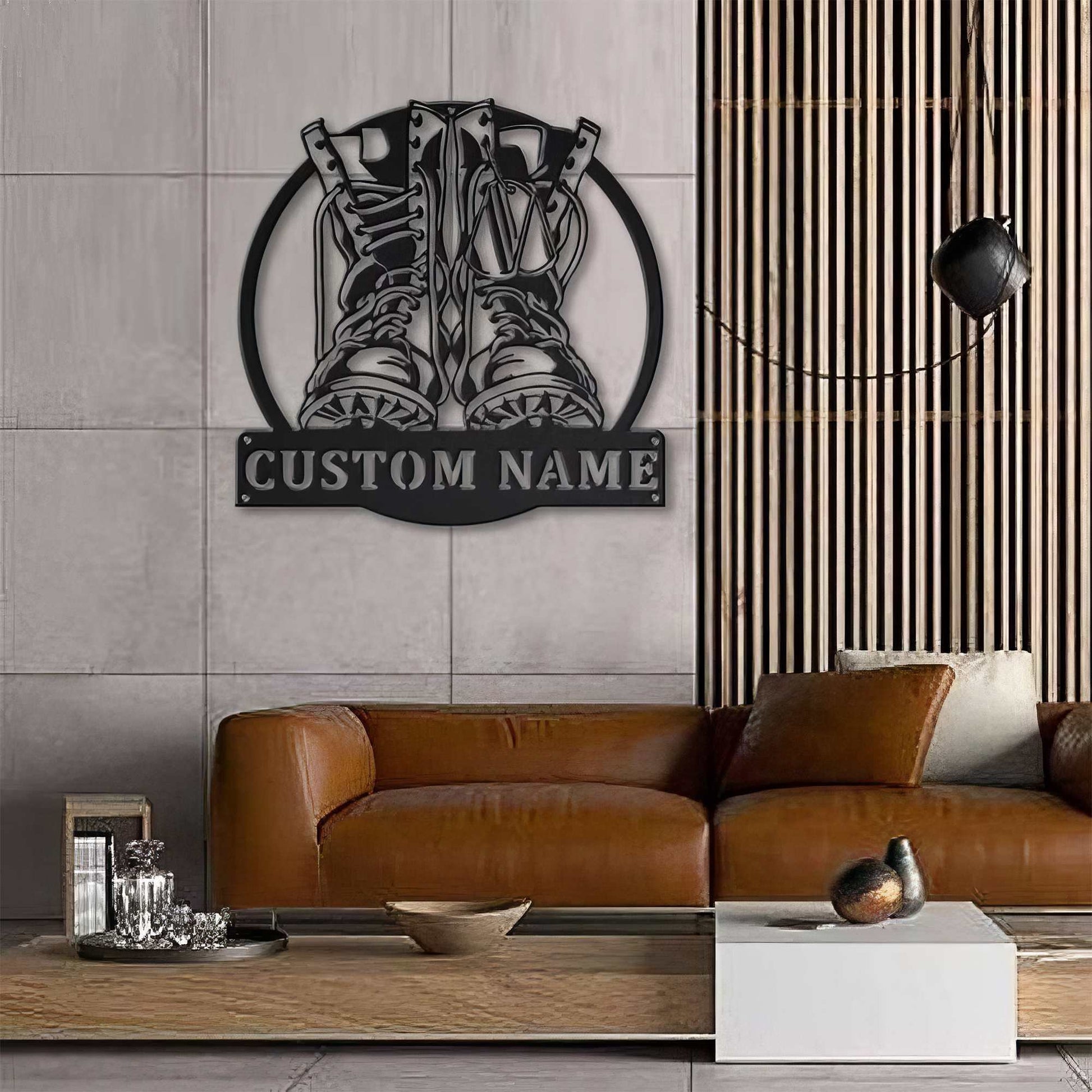 Premium Custom US Veteran Metal Signs VPVC901118, Gifts For US Veteran
