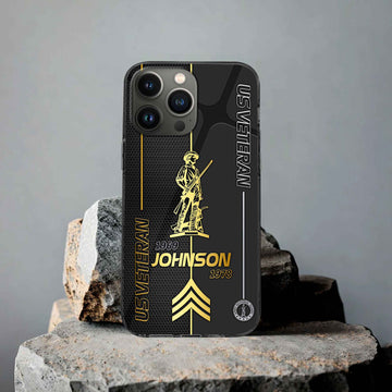Unique Custom Name, Rank, Year, US Army National Guard Phone Case VPVC502708, Gifts For Army National Guard Veteran, Gifts For Dad, For Husband, Best Gifts On Father's Day, Independence Day, Veterans Day.