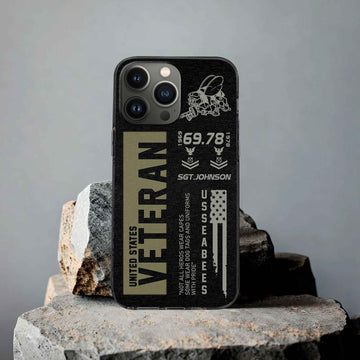Premium US Seabees Phone Case VPVC503009, Custom Name, Rank, Year, Gifts For US Seabees, Best Gifts On Father's Day, Armed Forces Day, Independence Day, Veterans Day.