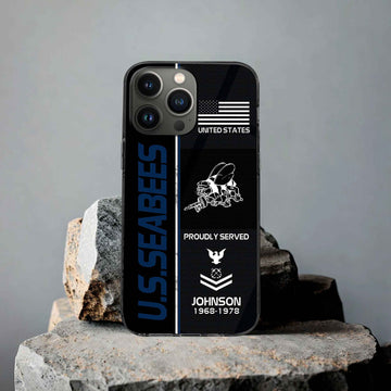 Premium Custom US Seabees Phone Case VPVC503109, Gifts For Seabees Veteran, Gifts For Dad, For Husband, Best Gifts On Father's Day, Armed Forces Day, Independence Day, Veterans Day.