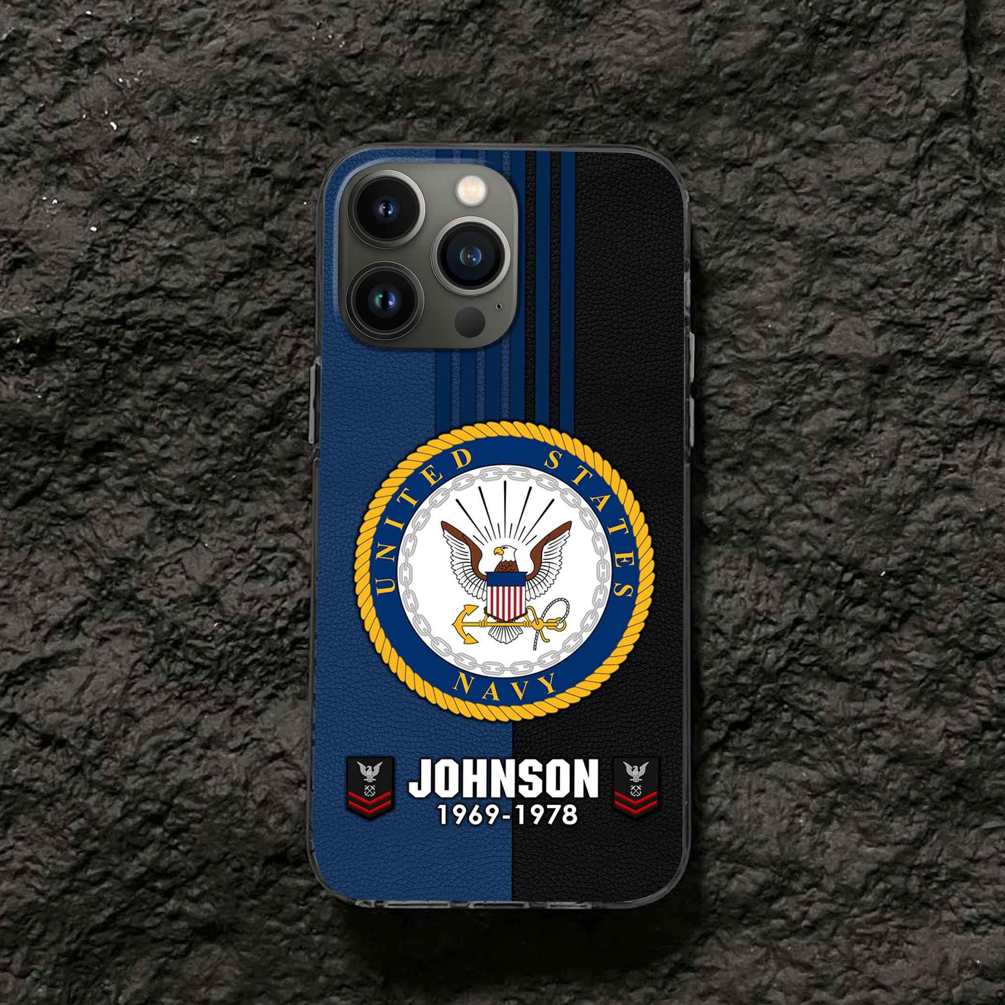 Premium Custom US Navy Phone Case VPVC503602, Gifts For Navy Veteran, Gifts For Dad, For Husband, Best Gifts On Father's Day, Armed Forces Day, Independence Day, Veterans Day.