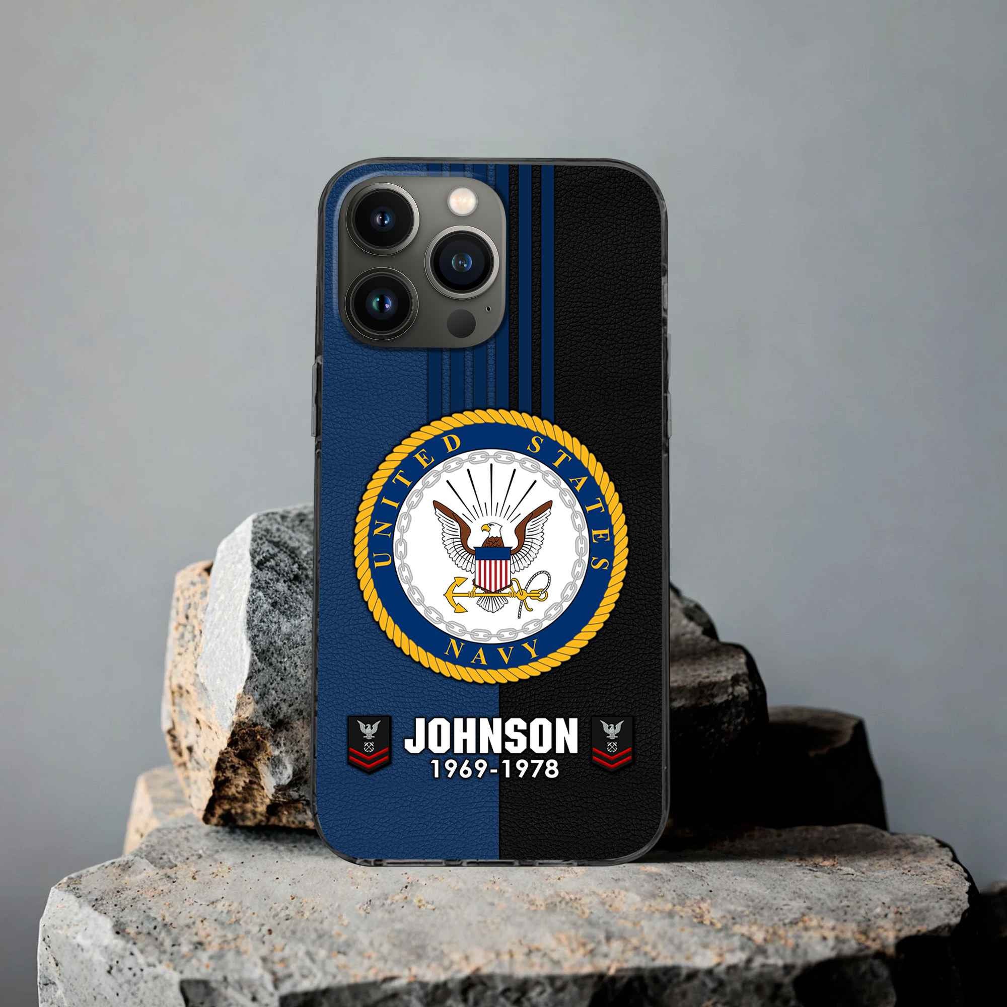 Premium Custom US Navy Phone Case VPVC503602, Gifts For Navy Veteran, Gifts For Dad, For Husband, Best Gifts On Father's Day, Armed Forces Day, Independence Day, Veterans Day.