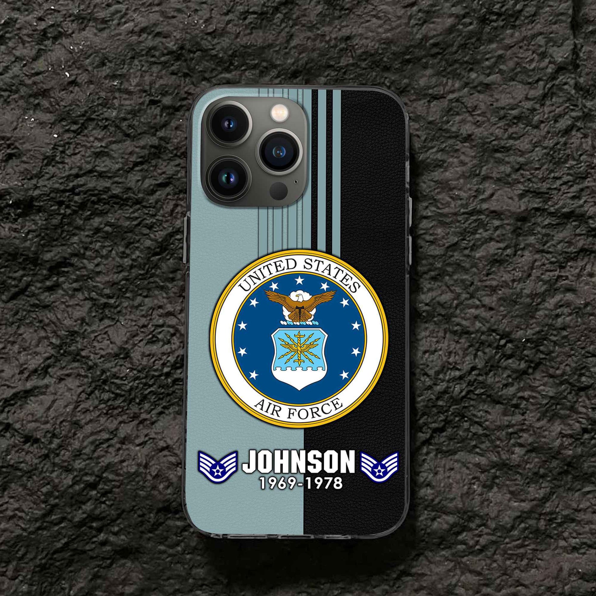 Premium Custom USAF Phone Case VPVC503604, Gifts For Air Force Veteran, Gifts For Dad, For Husband, Best Gifts On Father's Day, Armed Forces Day, Independence Day, Veterans Day.