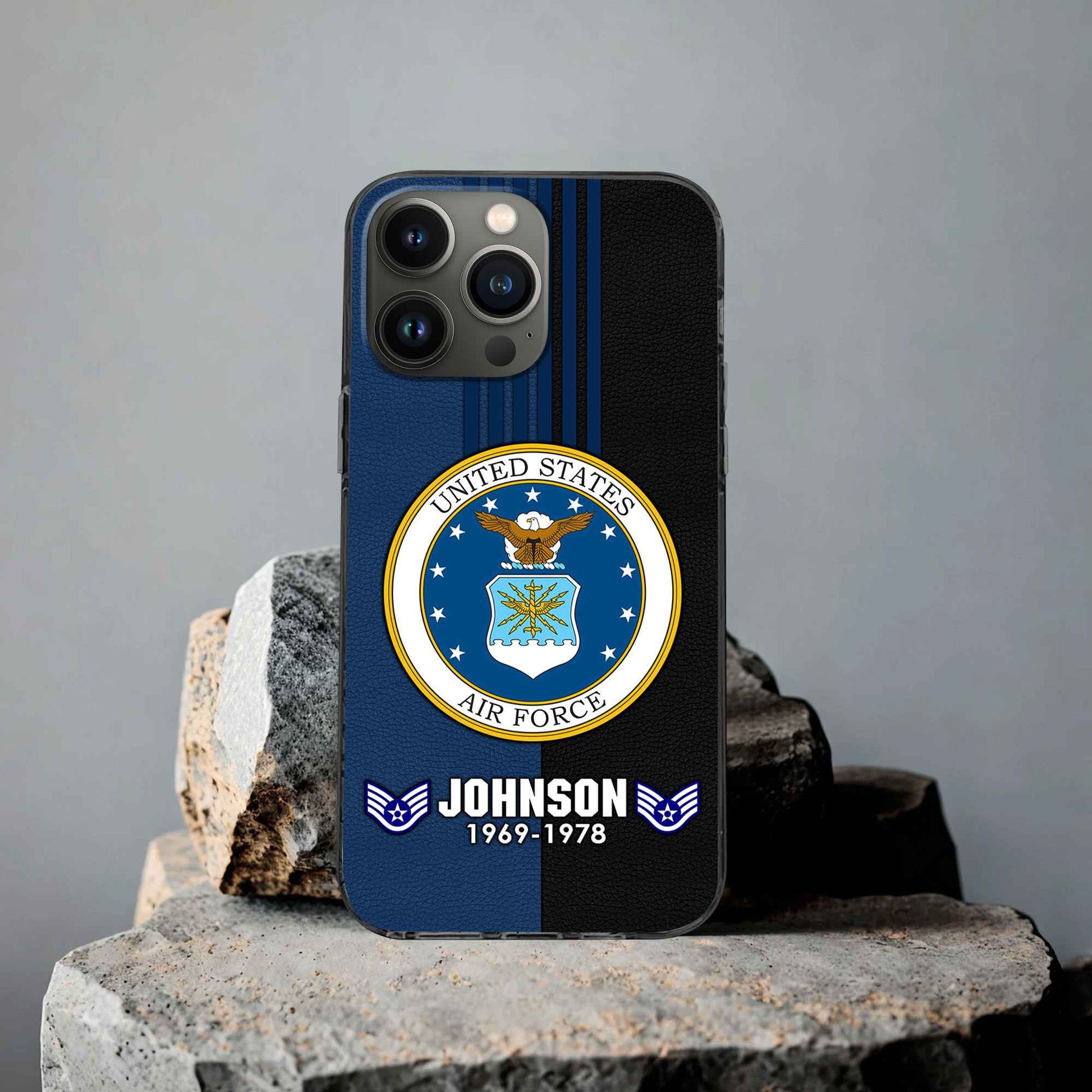 Premium Custom USAF Phone Case VPVC503612, Gifts For Air Force Veteran, Gifts For Dad, For Husband, Best Gifts On Father's Day, Armed Forces Day, Independence Day, Veterans Day.