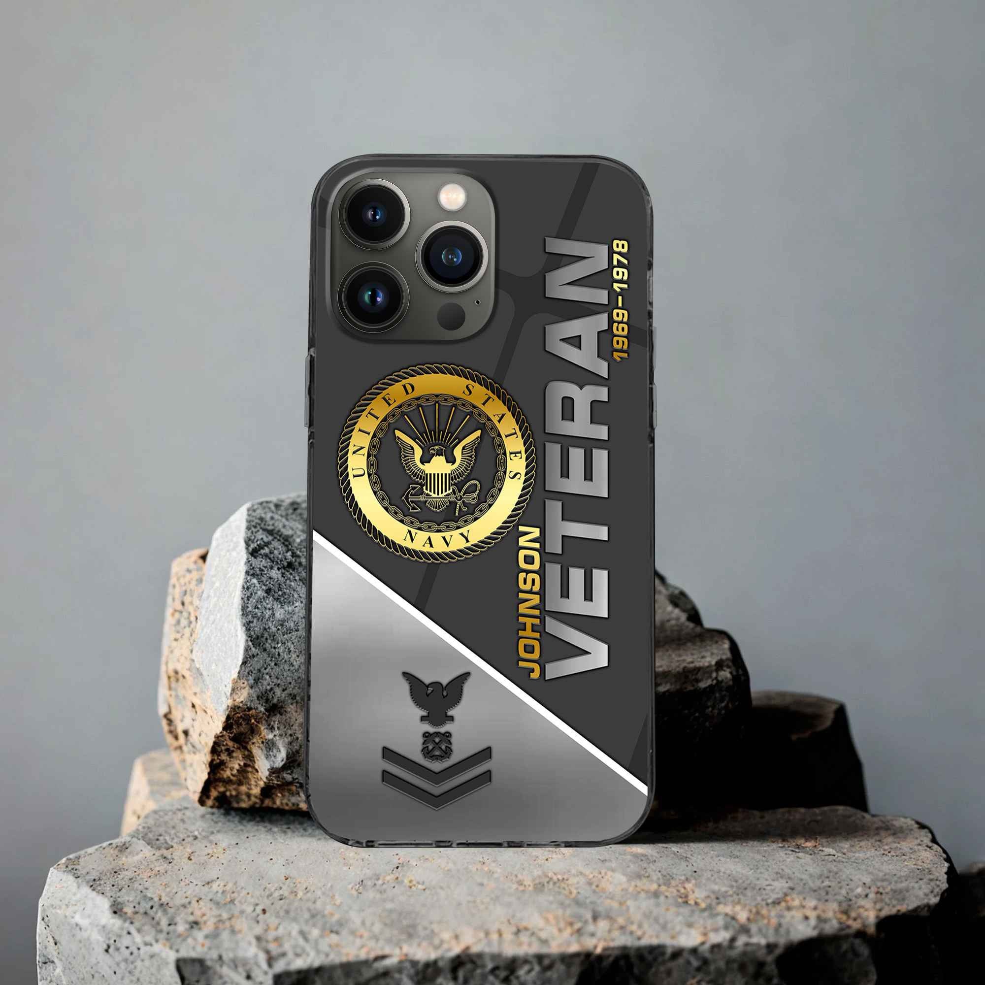 Premium Custom US Navy Phone Case VPVC503802, Gifts For Navy Veteran, Best Gifts On Father's Day, Armed Forces Day, Independence Day, Veterans Day.