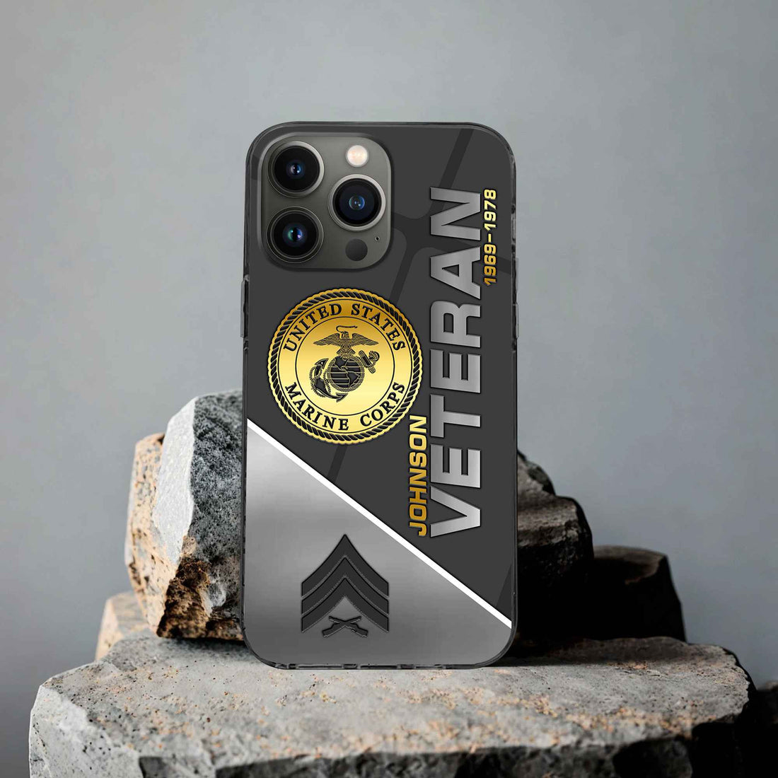 Premium Custom USMC Phone Case VPVC503803, Gifts For Marine Veteran, Best Gifts On Father's Day, Armed Forces Day, Independence Day, Veterans Day.
