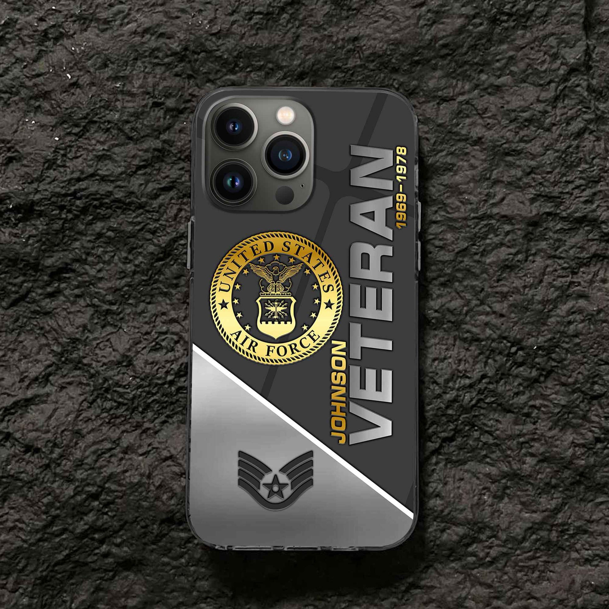 Premium Custom USAF Phone Case VPVC503804, Gifts For Air Force Veteran, Best Gifts On Father's Day, Armed Forces Day, Independence Day, Veterans Day.