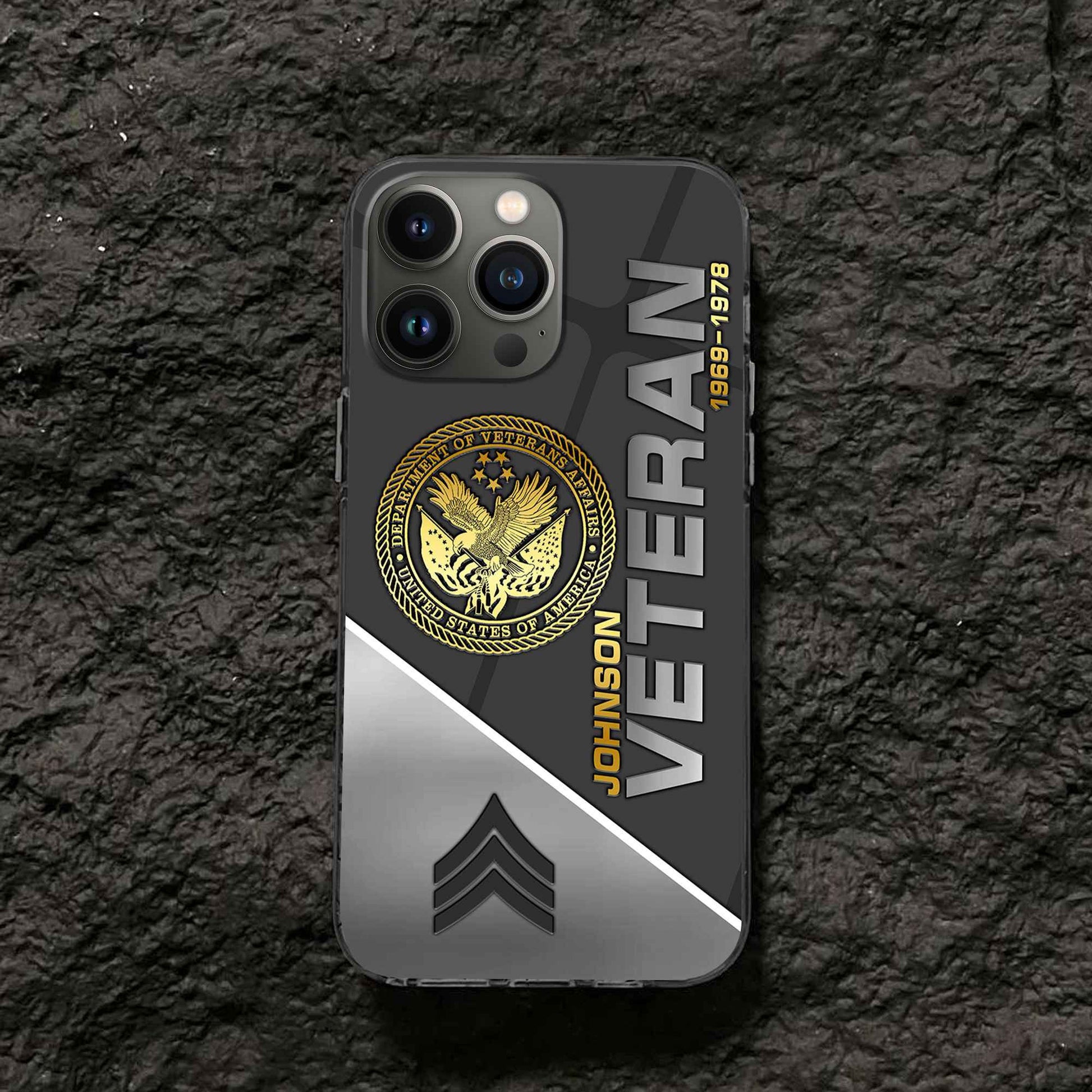 Premium Custom US Veteran Phone Case VPVC503807, Gifts For US Veteran, Best Gifts On Father's Day, Armed Forces Day, Independence Day, Veterans Day.