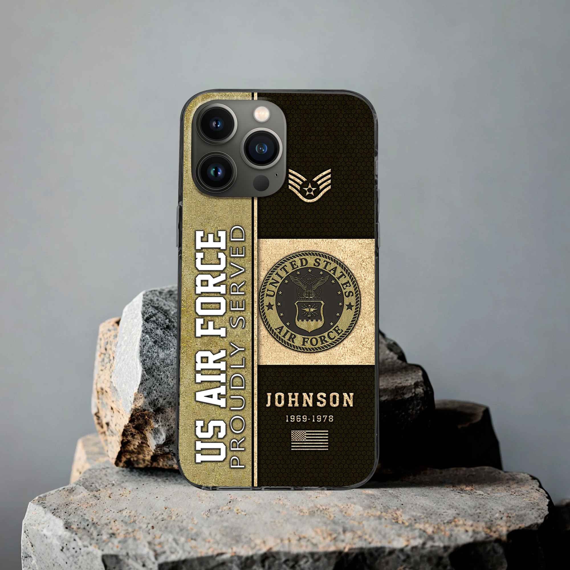 USAF Custom Phone Case VPVC503904, Gifts For Air Force Veteran, Best Gifts On Father's Day, Armed Forces Day, Independence Day, Veterans Day.