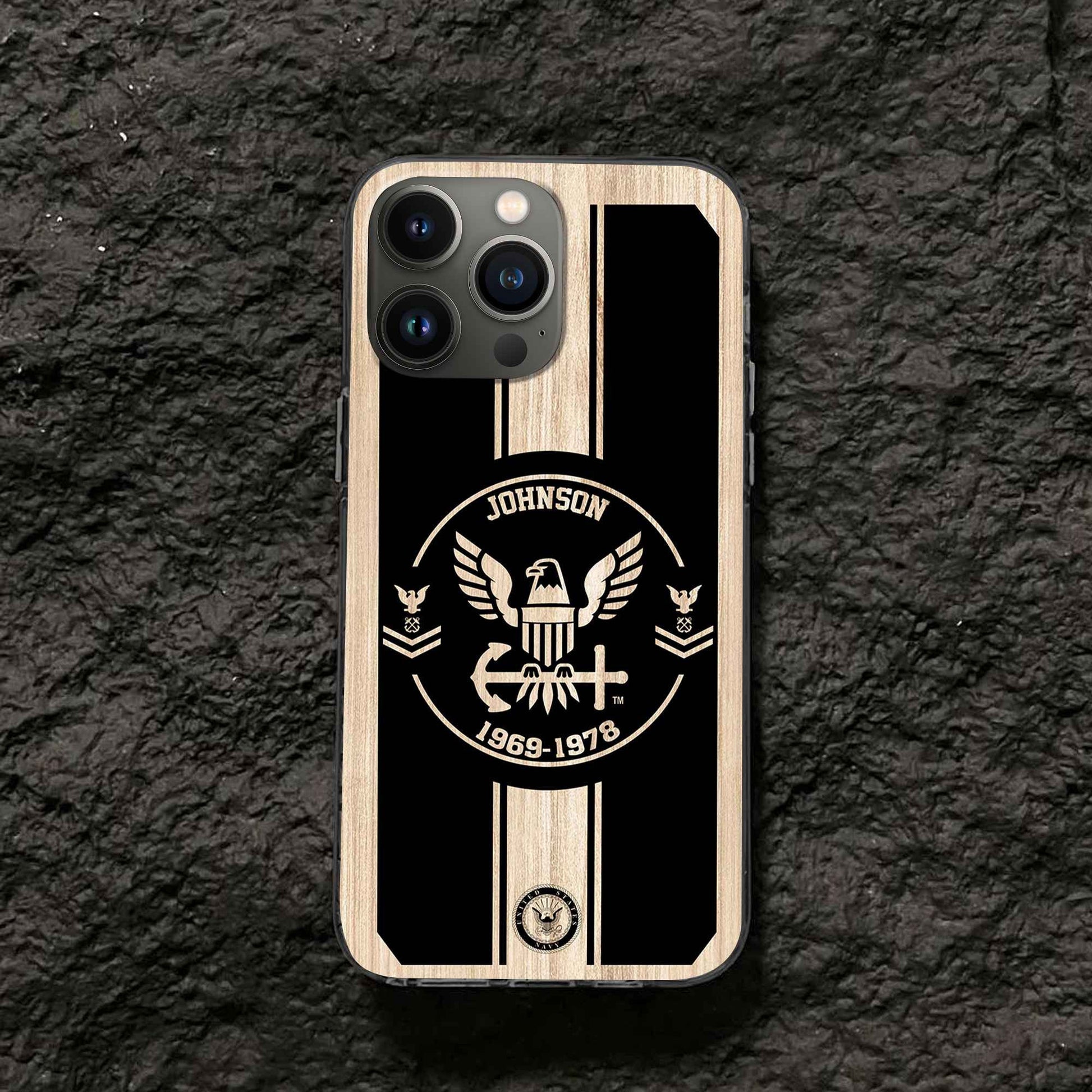 Premium Custom US Navy Phone Case VPVC504102, Gifts For Navy Veteran, Gifts For Dad, For Husband, Best Gifts On Father's Day, Armed Forces Day, Independence Day, Veterans Day.