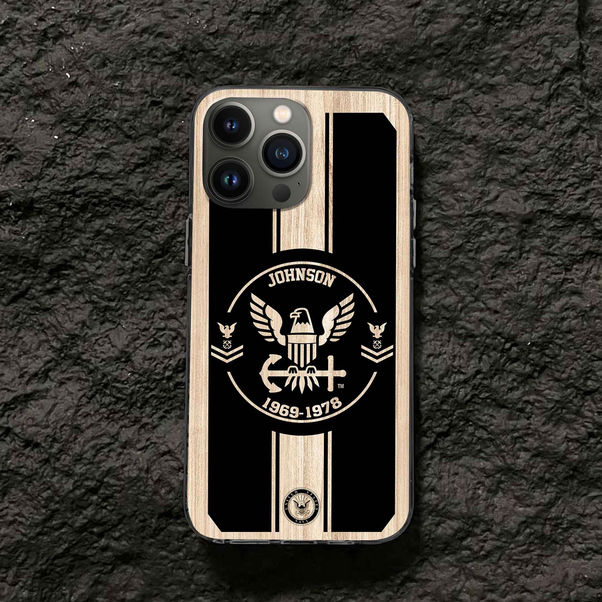 Premium Custom US Navy Phone Case VPVC504102, Gifts For Navy Veteran, Gifts For Dad, For Husband, Best Gifts On Father's Day, Armed Forces Day, Independence Day, Veterans Day.