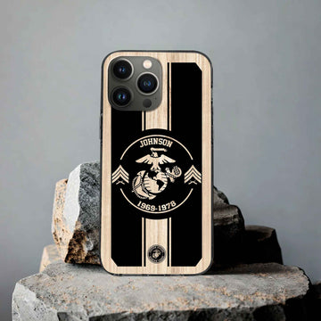 Premium Custom USMC Phone Case VPVC504103, Gifts For Marine Veteran, Gifts For Dad, For Husband, Best Gifts On Father's Day, Armed Forces Day, Independence Day, Veterans Day.