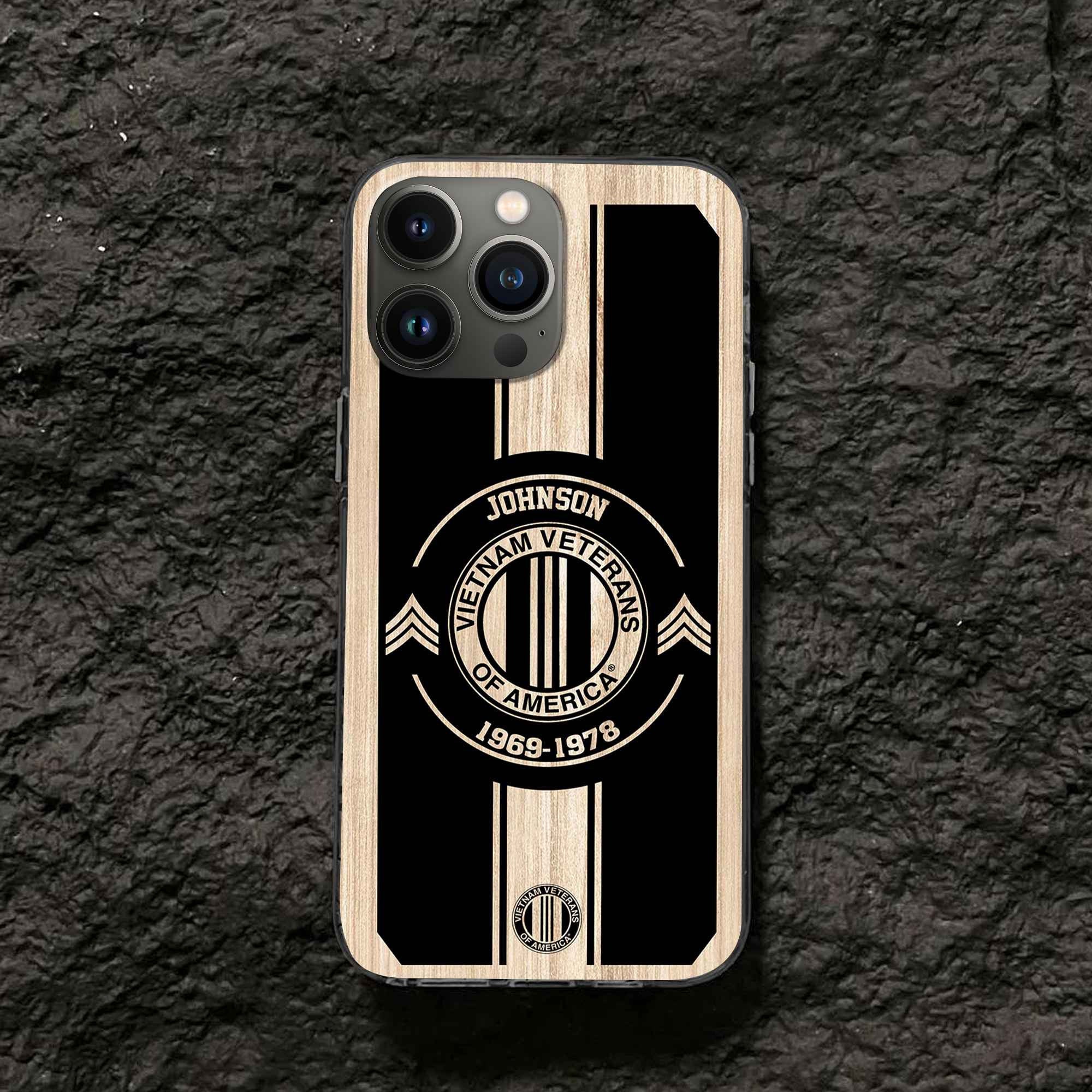Premium Custom Vietnam Veteran Phone Case VPVC504106, Gifts For Vietnam Veteran, Gifts For Dad, For Husband, Best Gifts On Father's Day, Armed Forces Day, Independence Day, Veterans Day.
