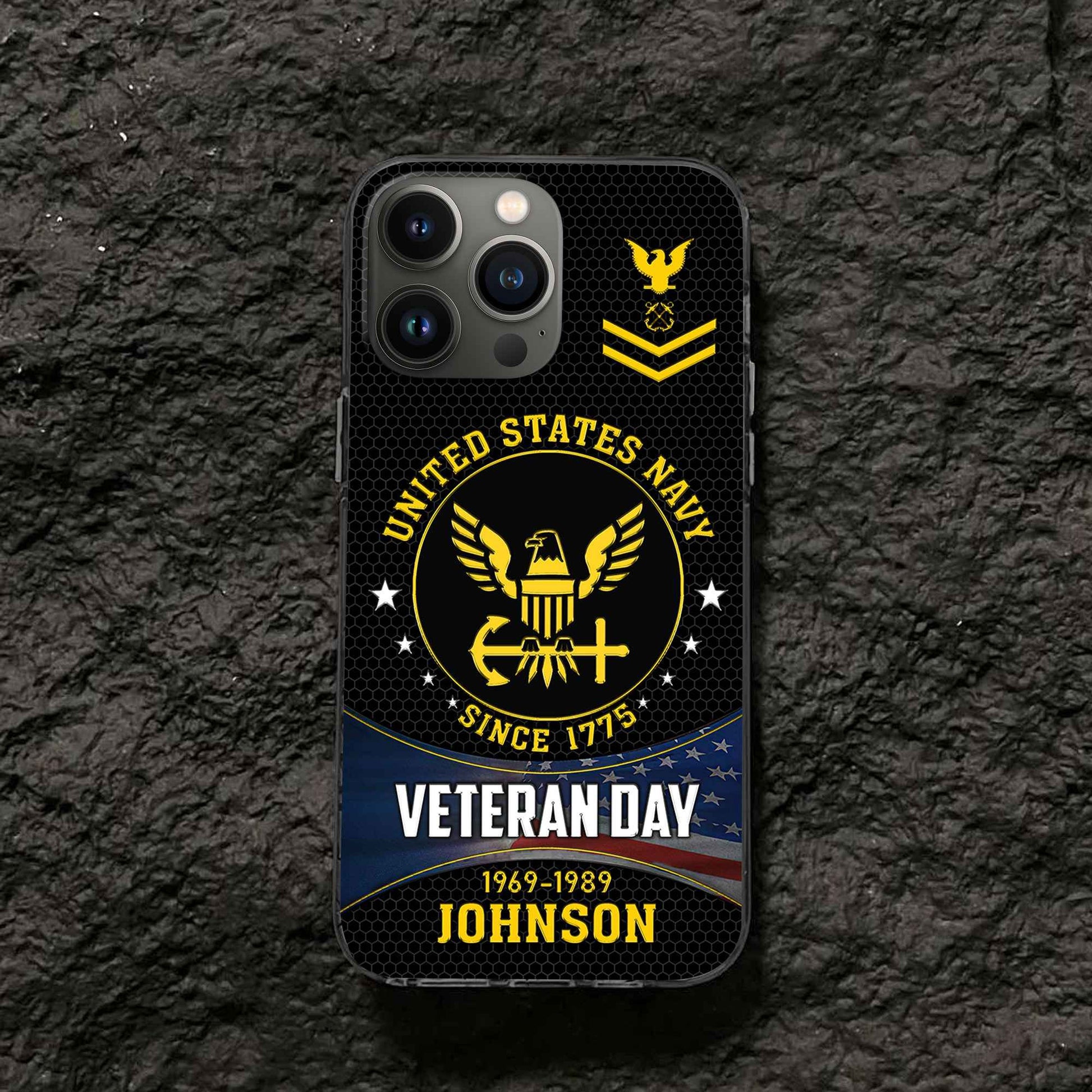 Premium Custom US Navy Phone Case VPVC504602, Gifts For Navy Veteran, Gifts For Dad, For Husband, Best Gifts On Father's Day, Armed Forces Day, Independence Day, Veterans Day.