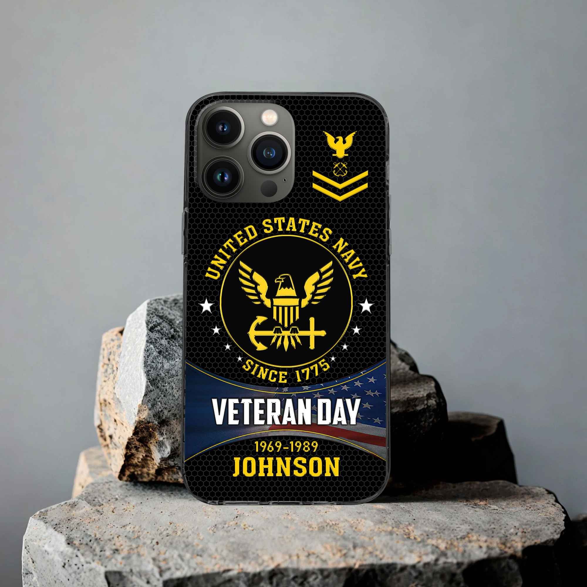 Premium Custom US Navy Phone Case VPVC504602, Gifts For Navy Veteran, Gifts For Dad, For Husband, Best Gifts On Father's Day, Armed Forces Day, Independence Day, Veterans Day.