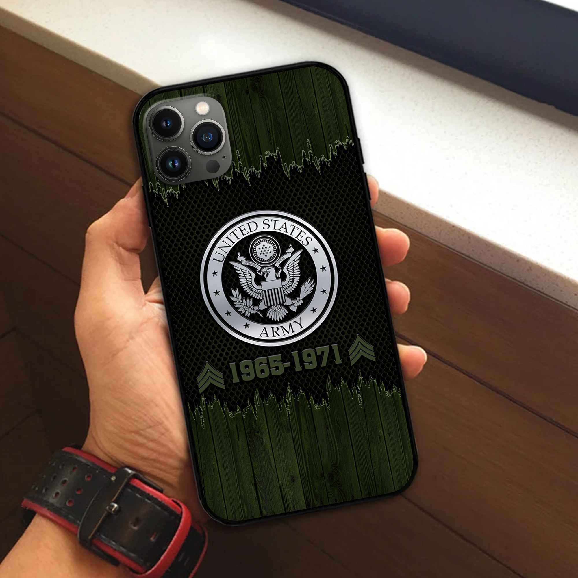 Premium Custom US Army Phone Case VPVC504801, Gifts For Army Veteran, Best Gifts On Father's Day, Armed Forces Day, Independence Day, Veterans Day.