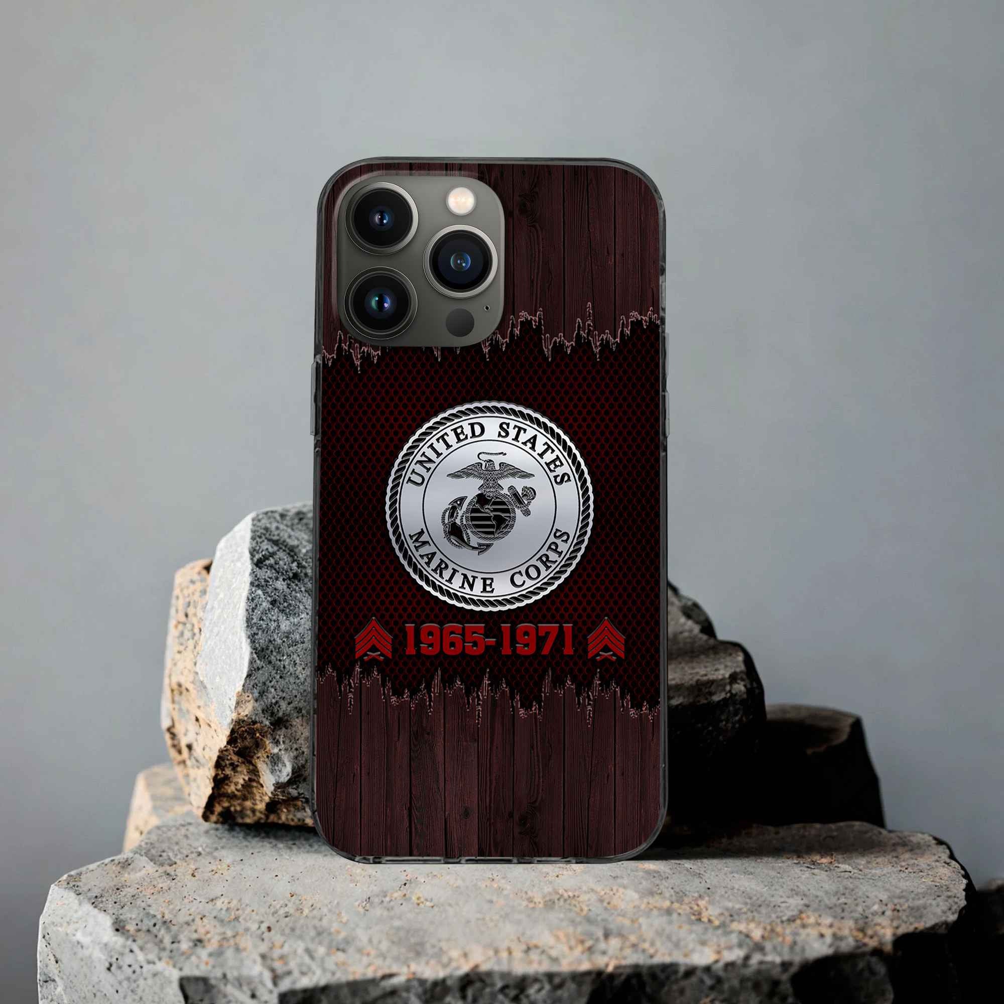 Premium Custom USMC Phone Case VPVC504811, Gifts For Marine Veteran, Best Gifts On Father's Day, Armed Forces Day, Independence Day, Veterans Day.