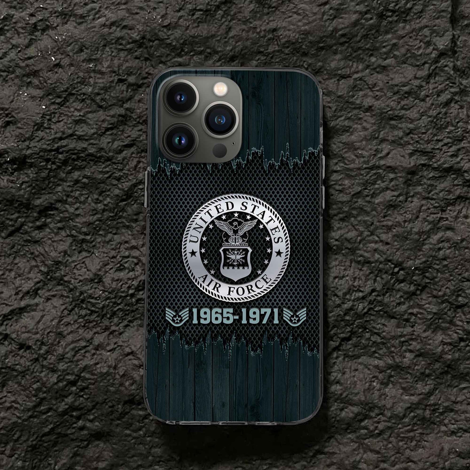 Premium Custom USAF Phone Case VPVC504804, Gifts For Air Force Veteran, Best Gifts On Father's Day, Armed Forces Day, Independence Day, Veterans Day.