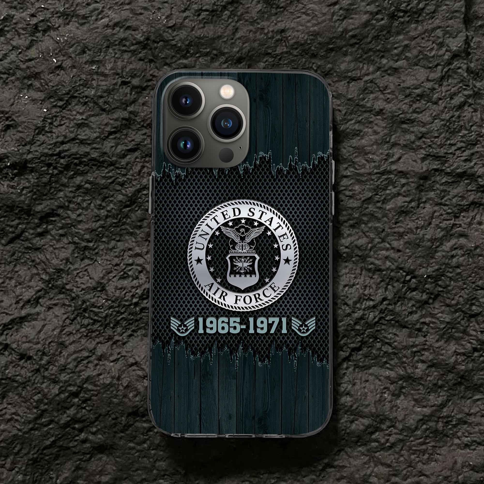 Premium Custom USAF Phone Case VPVC504804, Gifts For Air Force Veteran, Best Gifts On Father's Day, Armed Forces Day, Independence Day, Veterans Day.