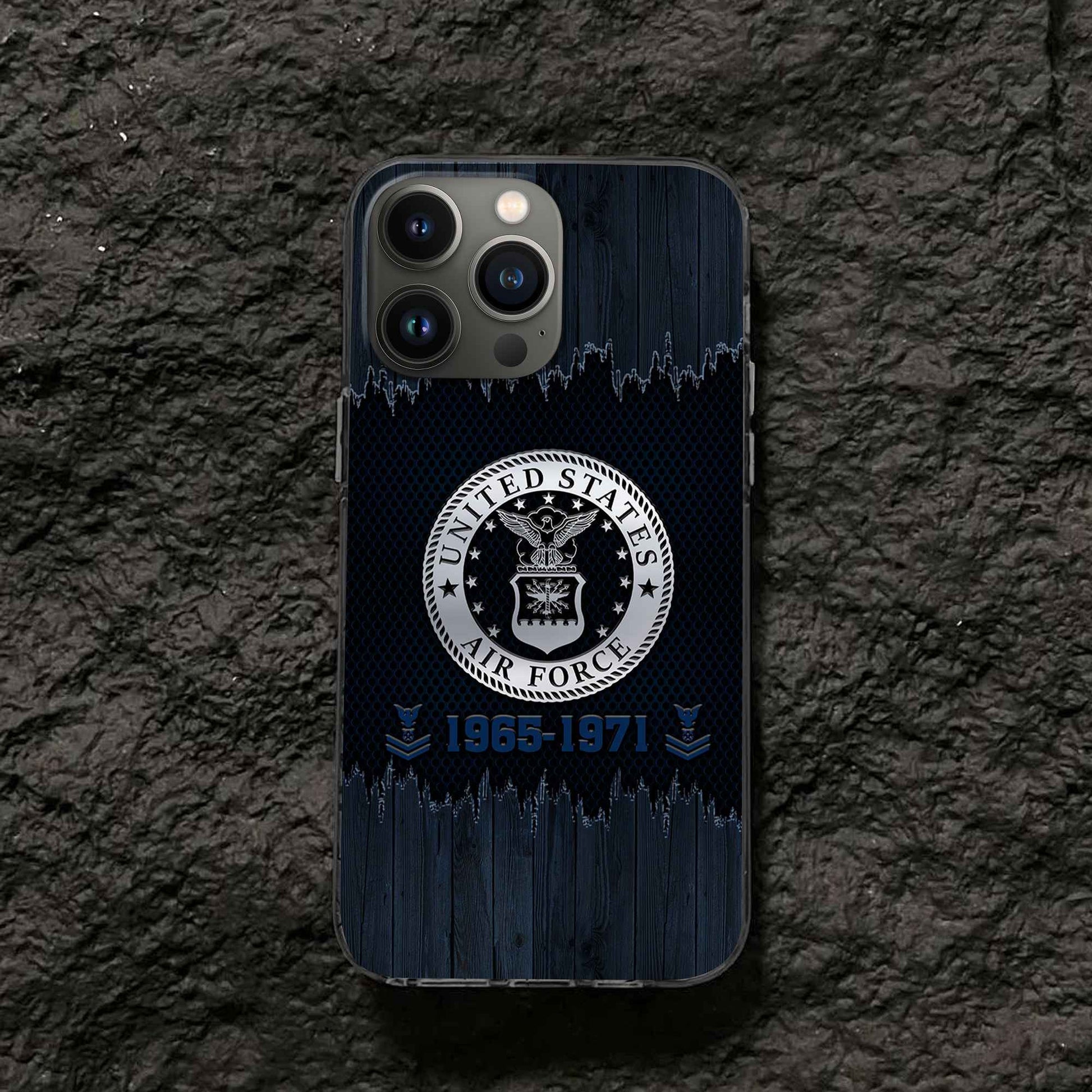 Premium Custom USAF Phone Case VPVC504812, Gifts For Air Force Veteran, Best Gifts On Father's Day, Armed Forces Day, Independence Day, Veterans Day.